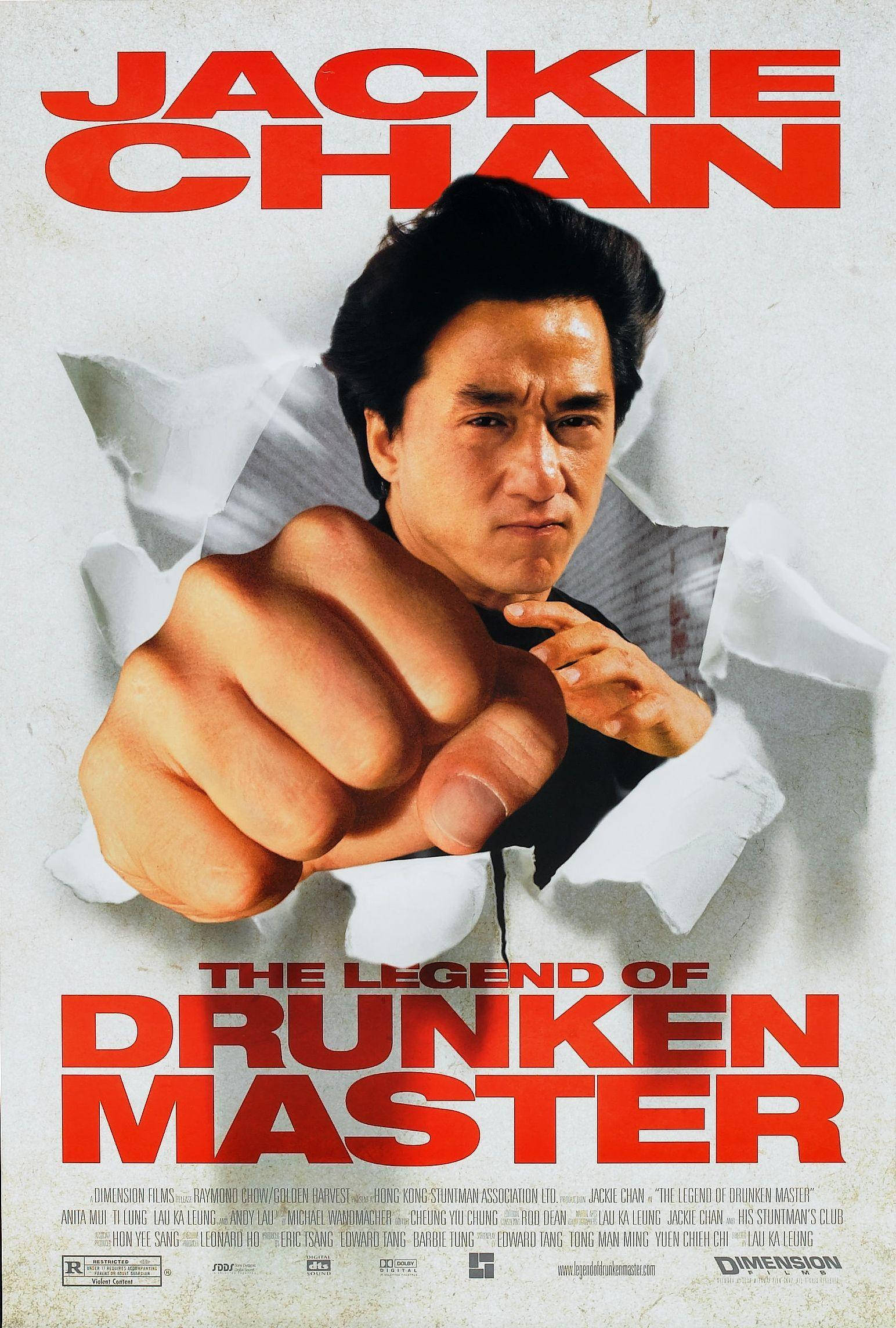 Áp phích phim năng động Jackie Chan Spotlight Hình nền