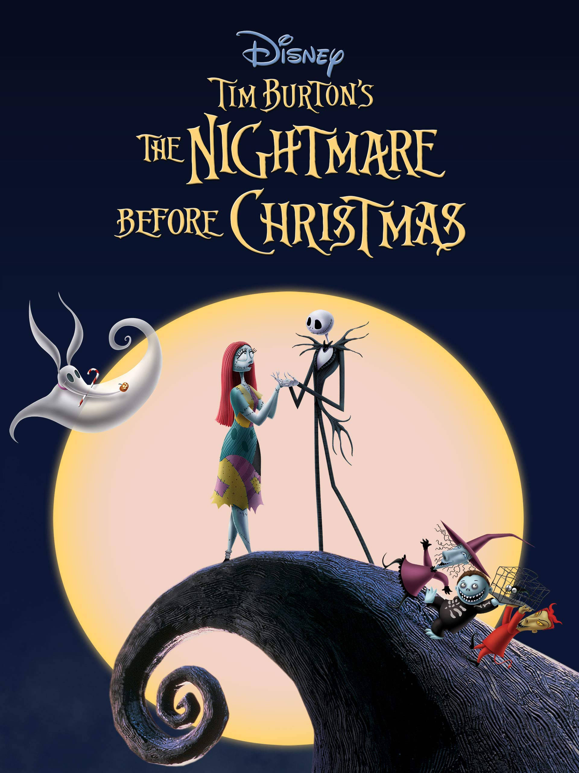 Áp phích phim The Nightmare Before Christmas Hình nền