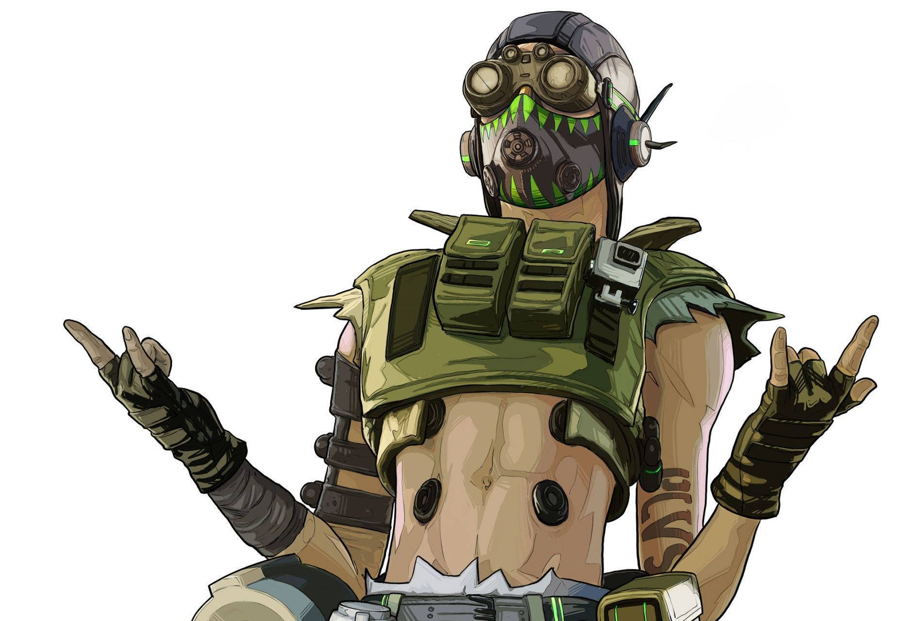 Apex Legends Octane kính đen