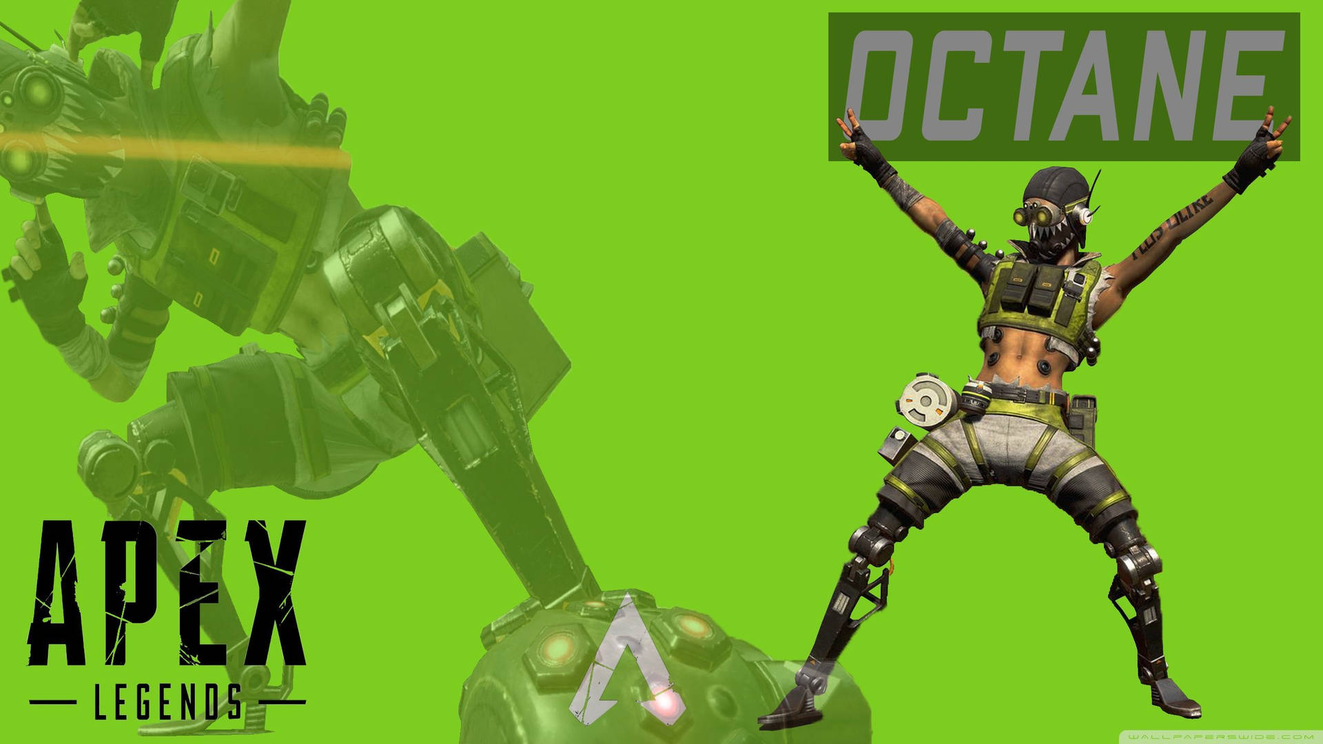 Apex Legends Octane dang chân rộng