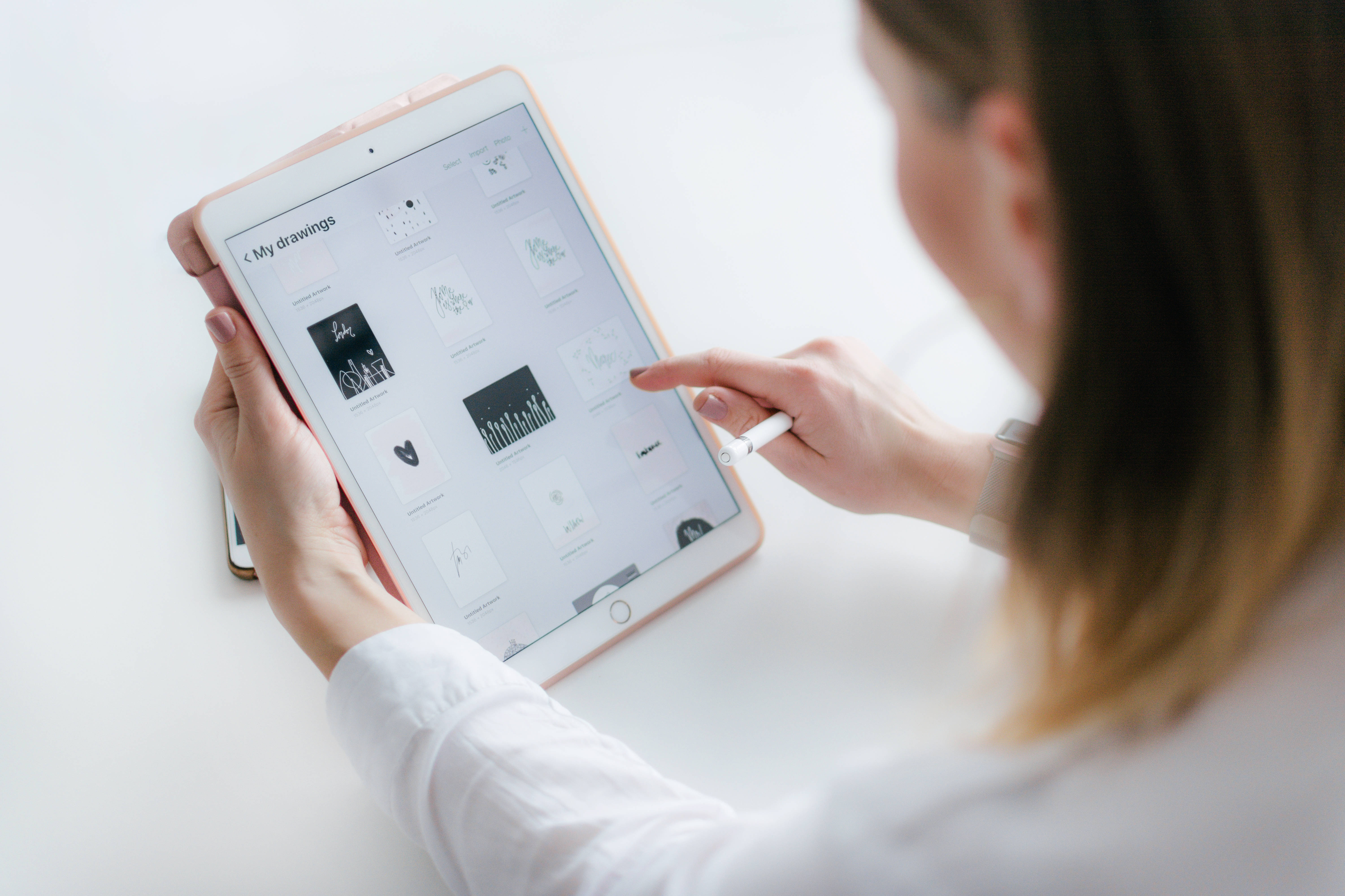 Apple iPad Pro Đang Sử Dụng Hình nền