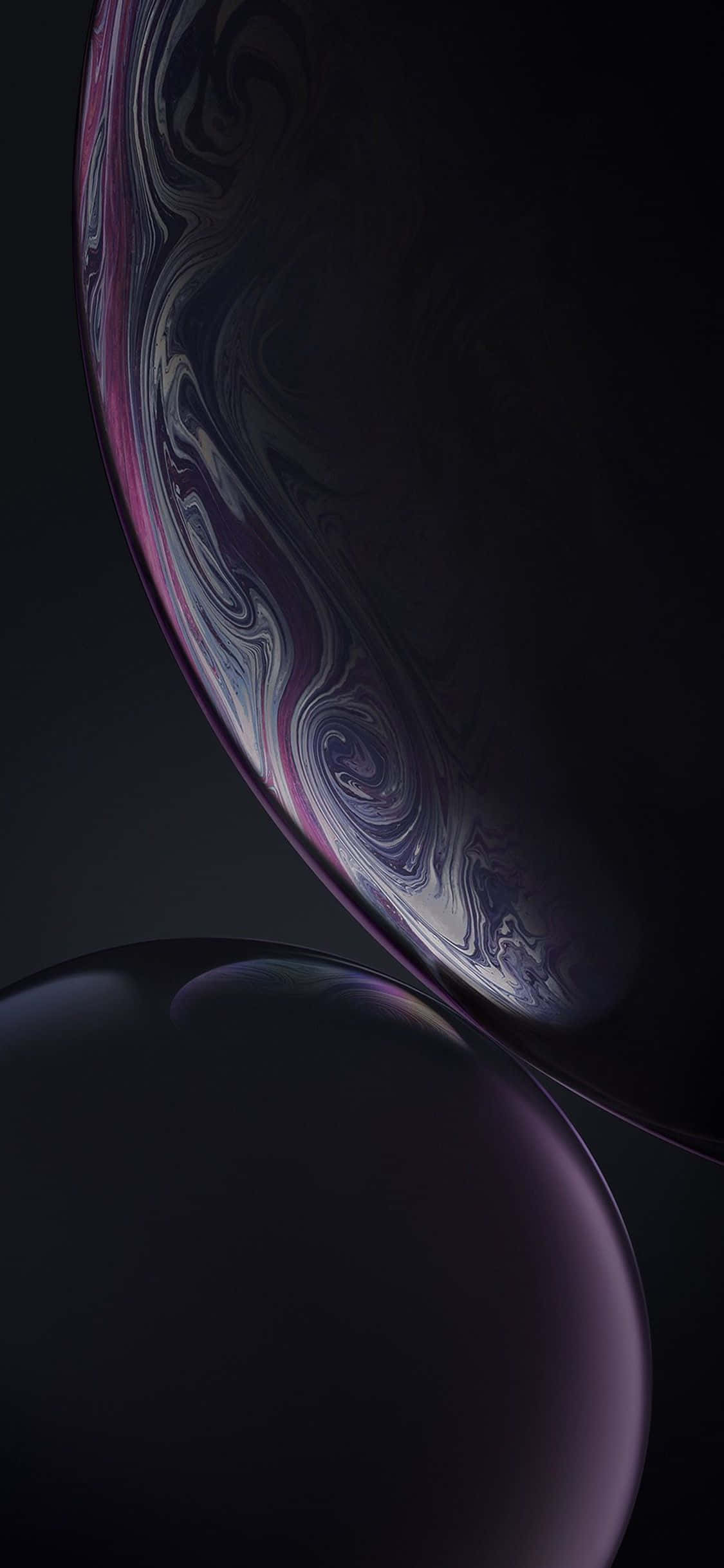 Apple iPhone XS Trừu tượng Bong bóng Hình nền