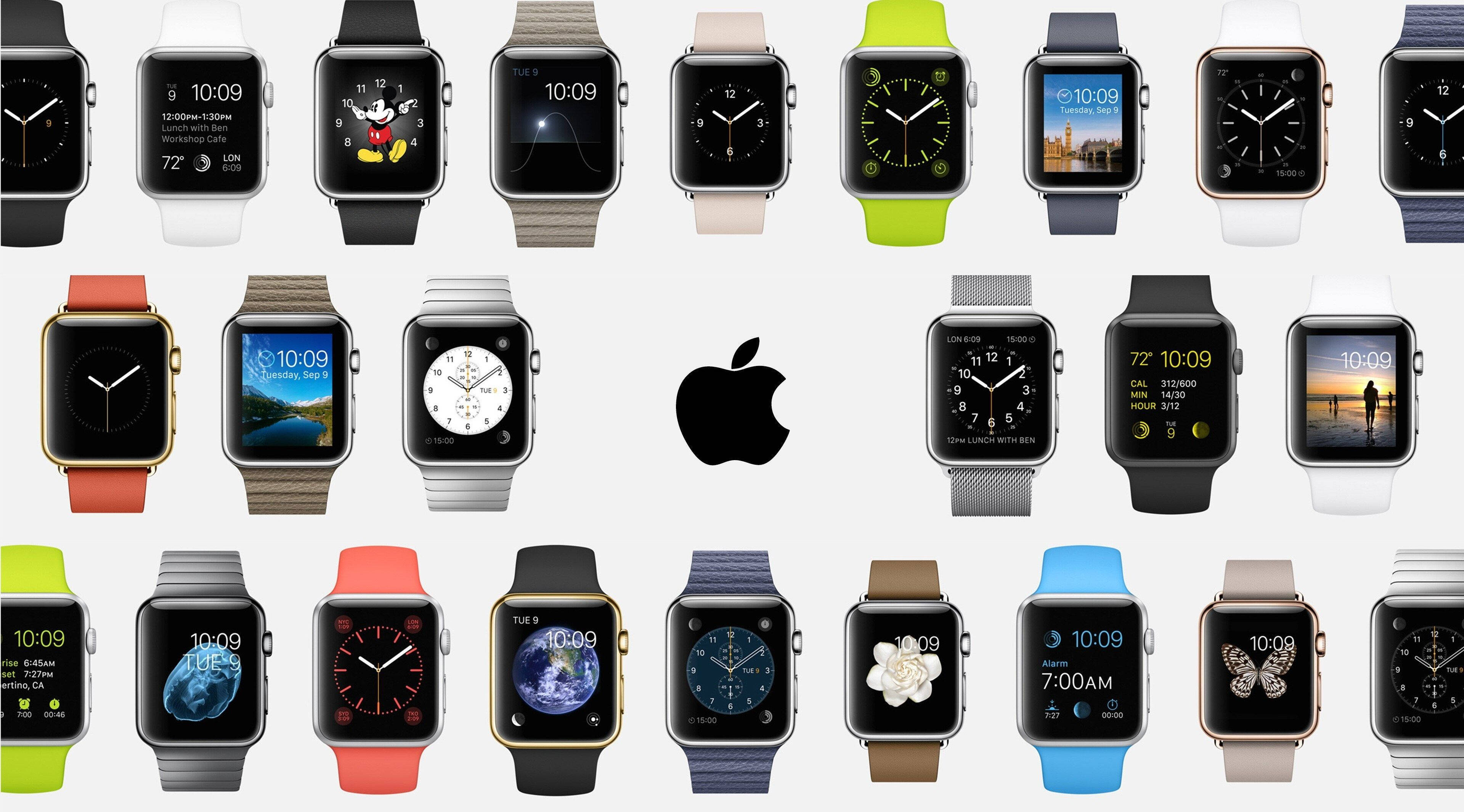 Apple Watch các dòng khác nhau Hình nền
