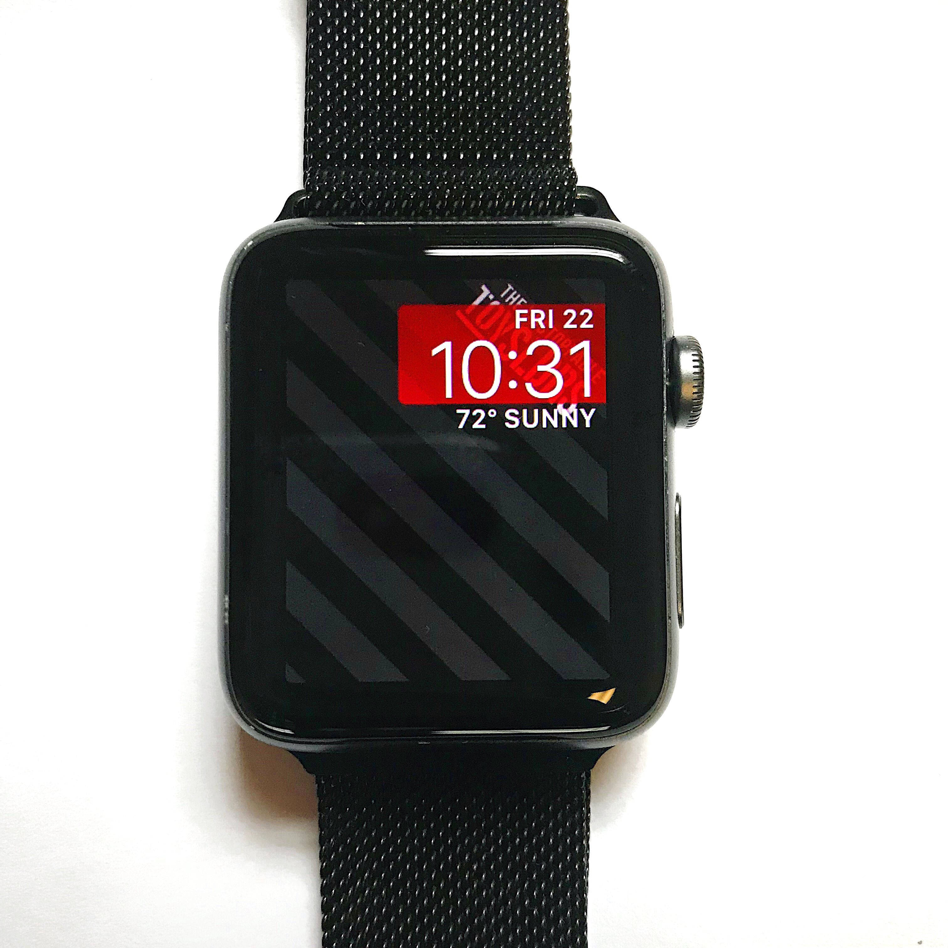 Apple Watch hoàn thiện lưới kim loại Hình nền