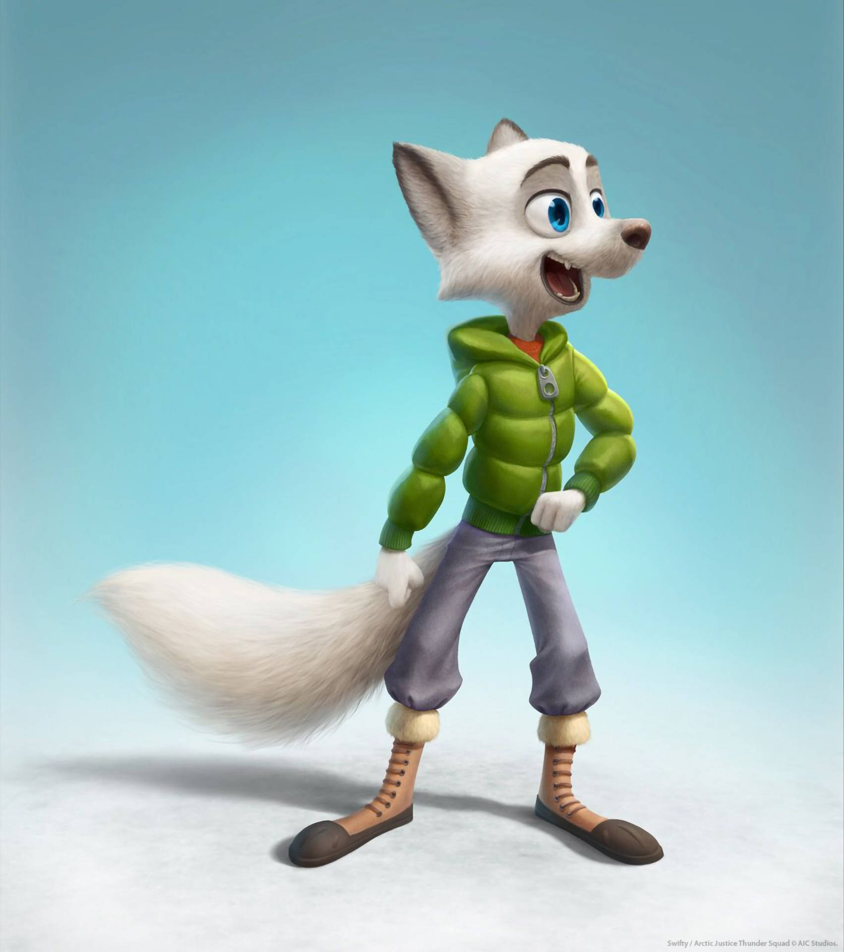 Arctic Justice Swifty Hình nền