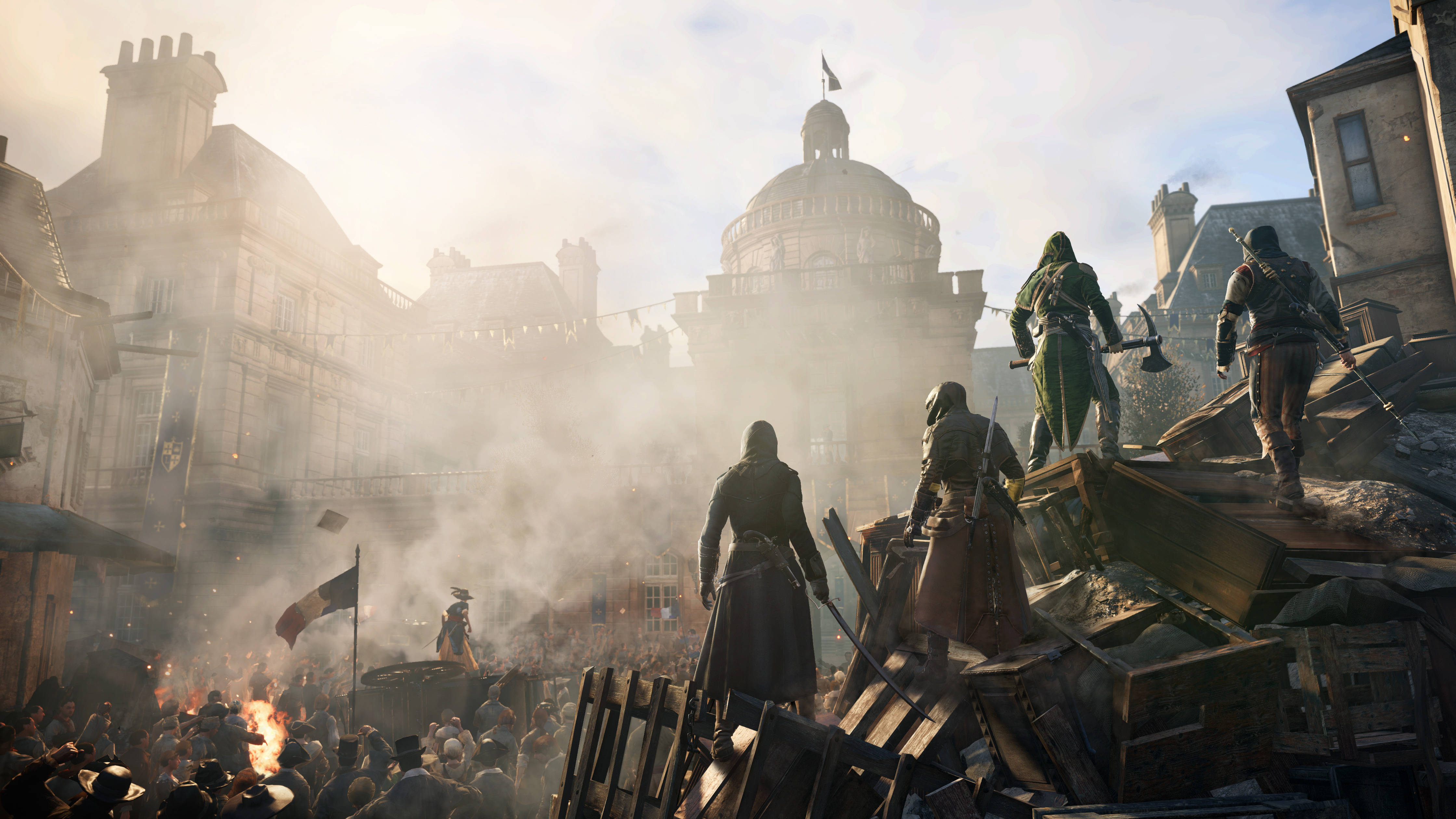 Assassin's Creed Unity Cách mạng 4K Game Hình nền