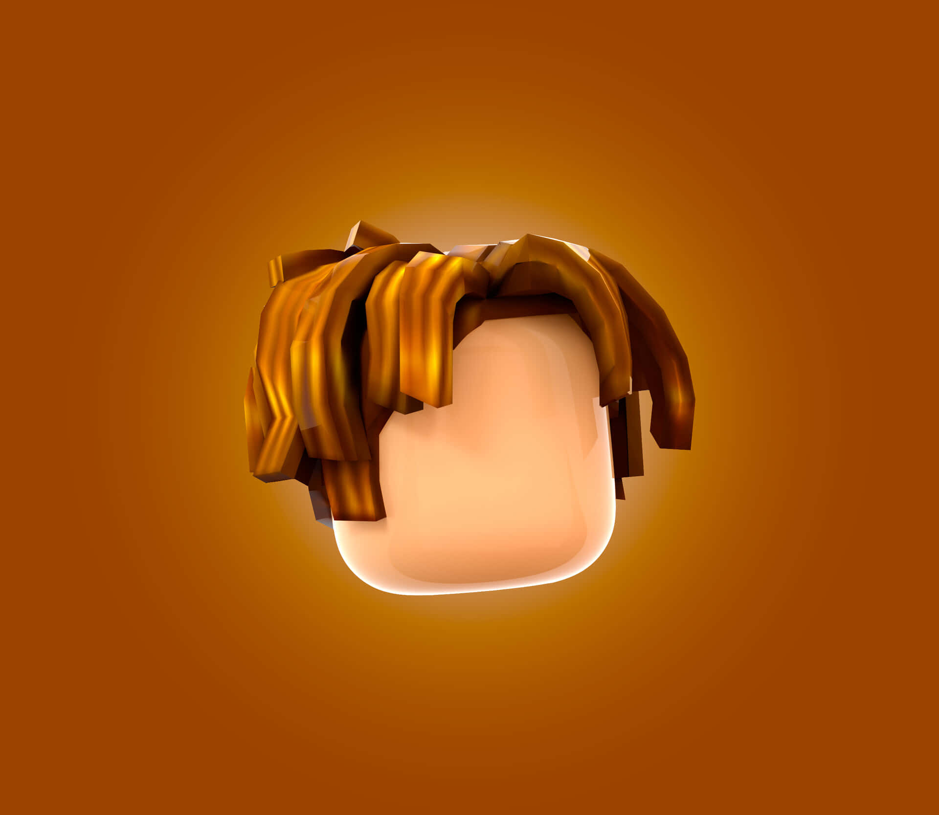 Đầu nổi Roblox PFP màu nâu Hình nền
