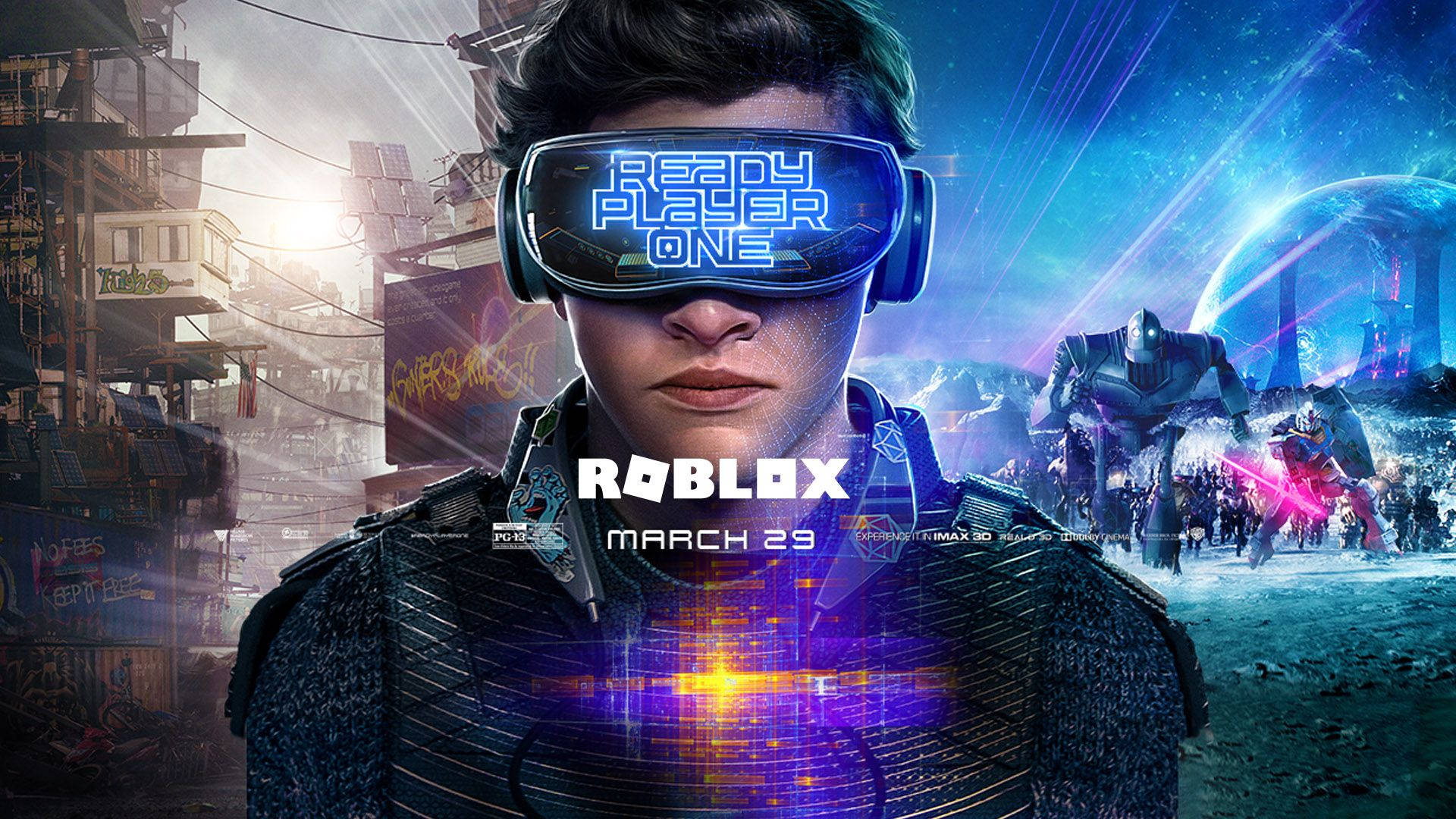 Hình nền chất lượng HD và ngầu về avatar Roblox trong Ready Player One.