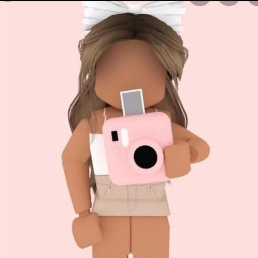 Avatar Roblox thẩm mỹ với diện mạo đầy màu sắc Hình nền