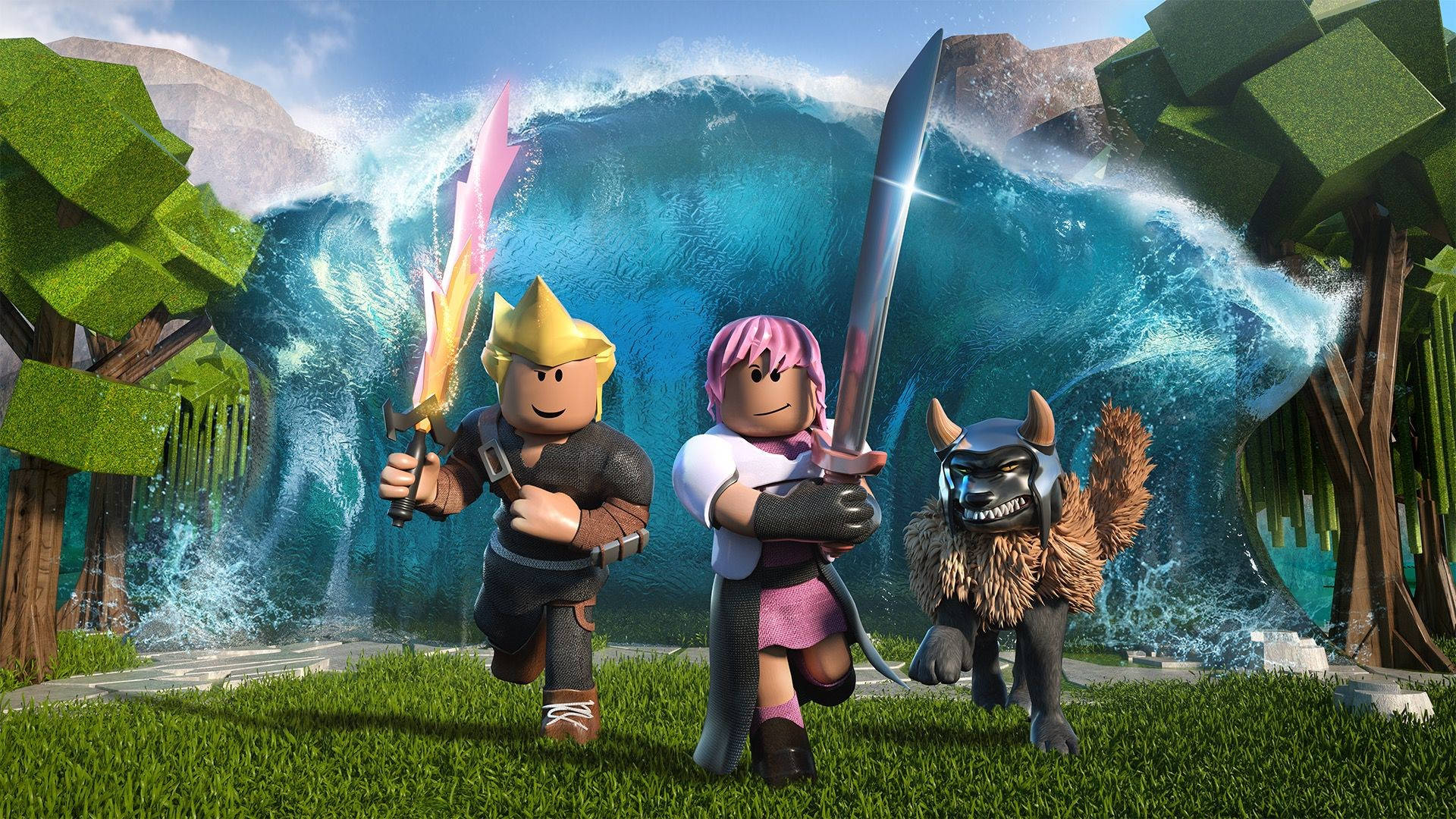 Avatar Roblox Xung Phong Hình nền