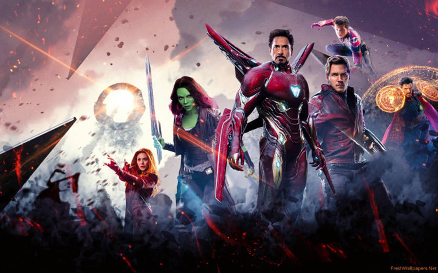 Avengers Hùng Mạnh Ngầu Hình nền