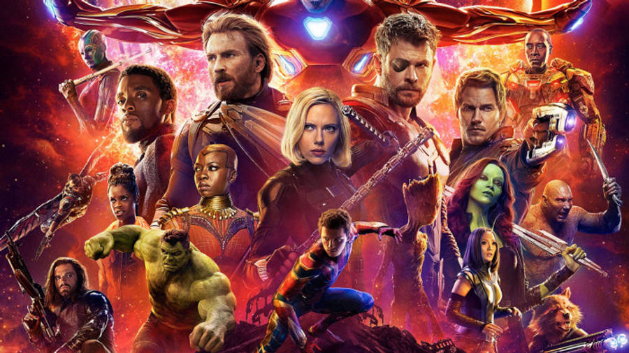 Avengers Infinity War ngầu Hình nền