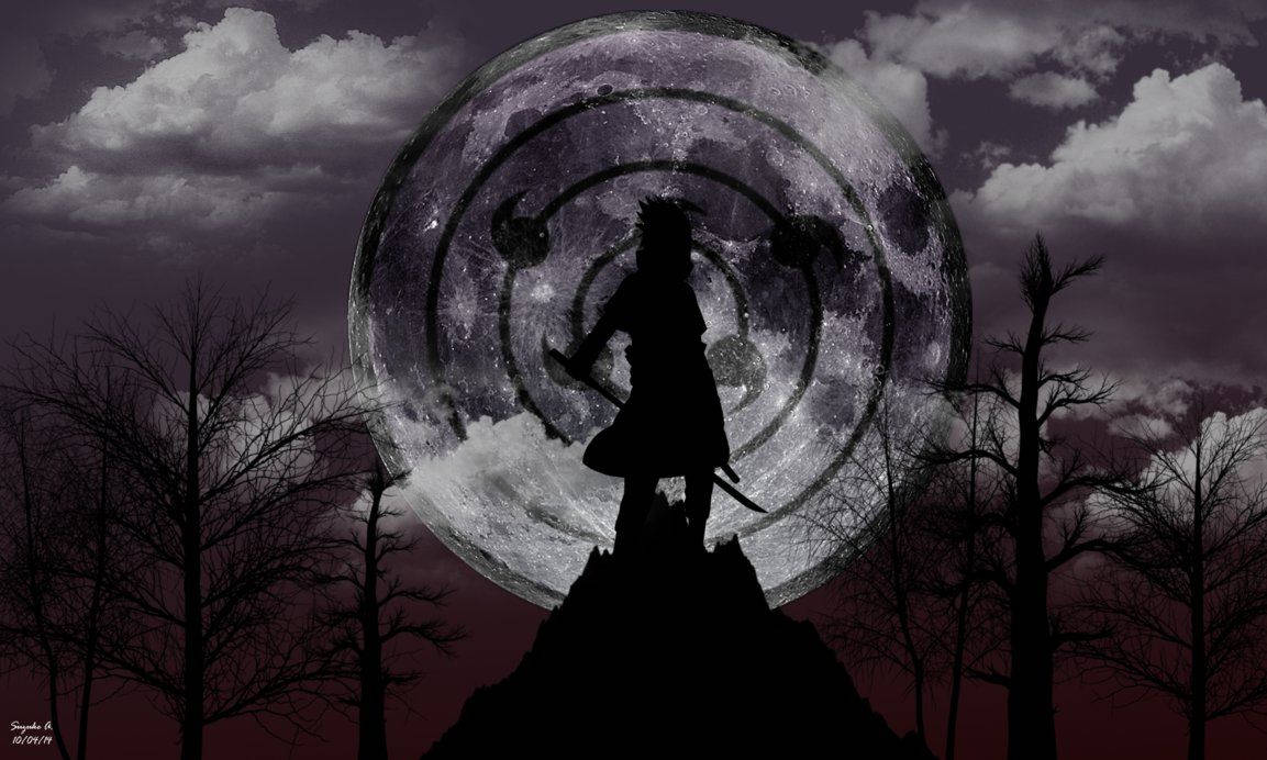 Đẩy Thế Giới Vào Bóng Tối Vĩnh Hằng - Sasuke Uchiha Hình nền