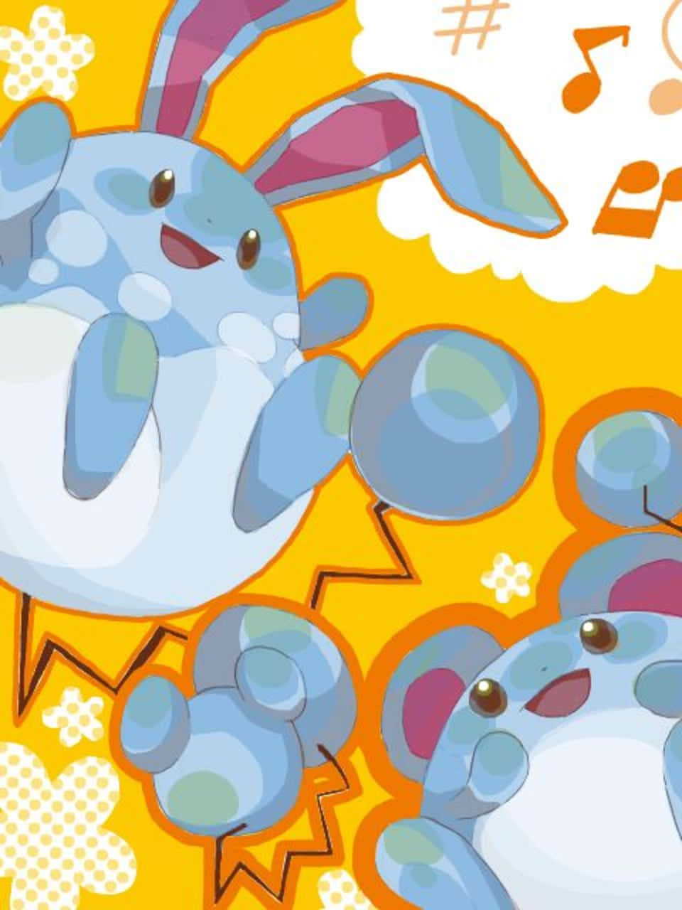 Azumarill Cam Hình nền