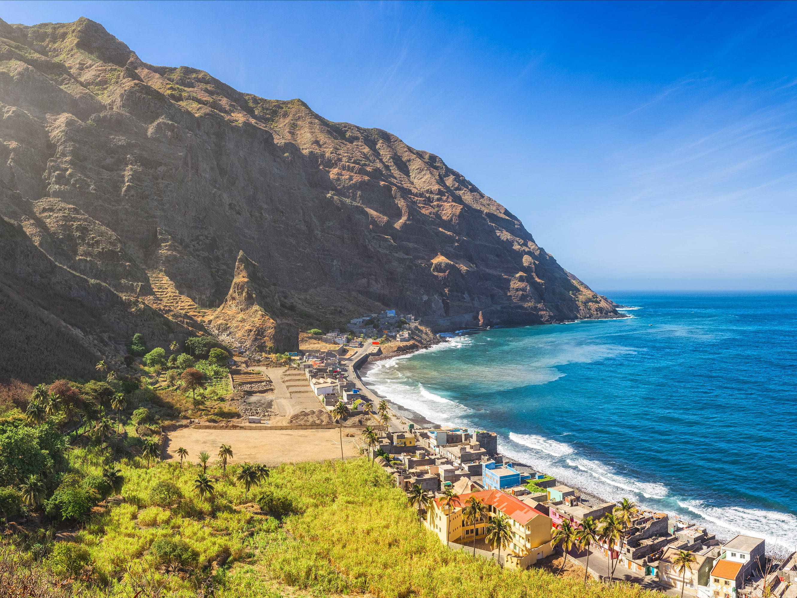 Bãi biển Cape Verde Hình nền