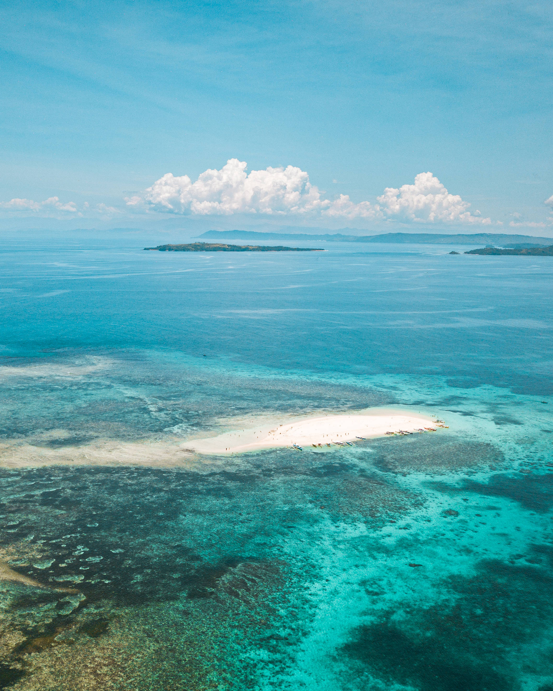 Bãi cát ngầm đảo Siargao Hình nền