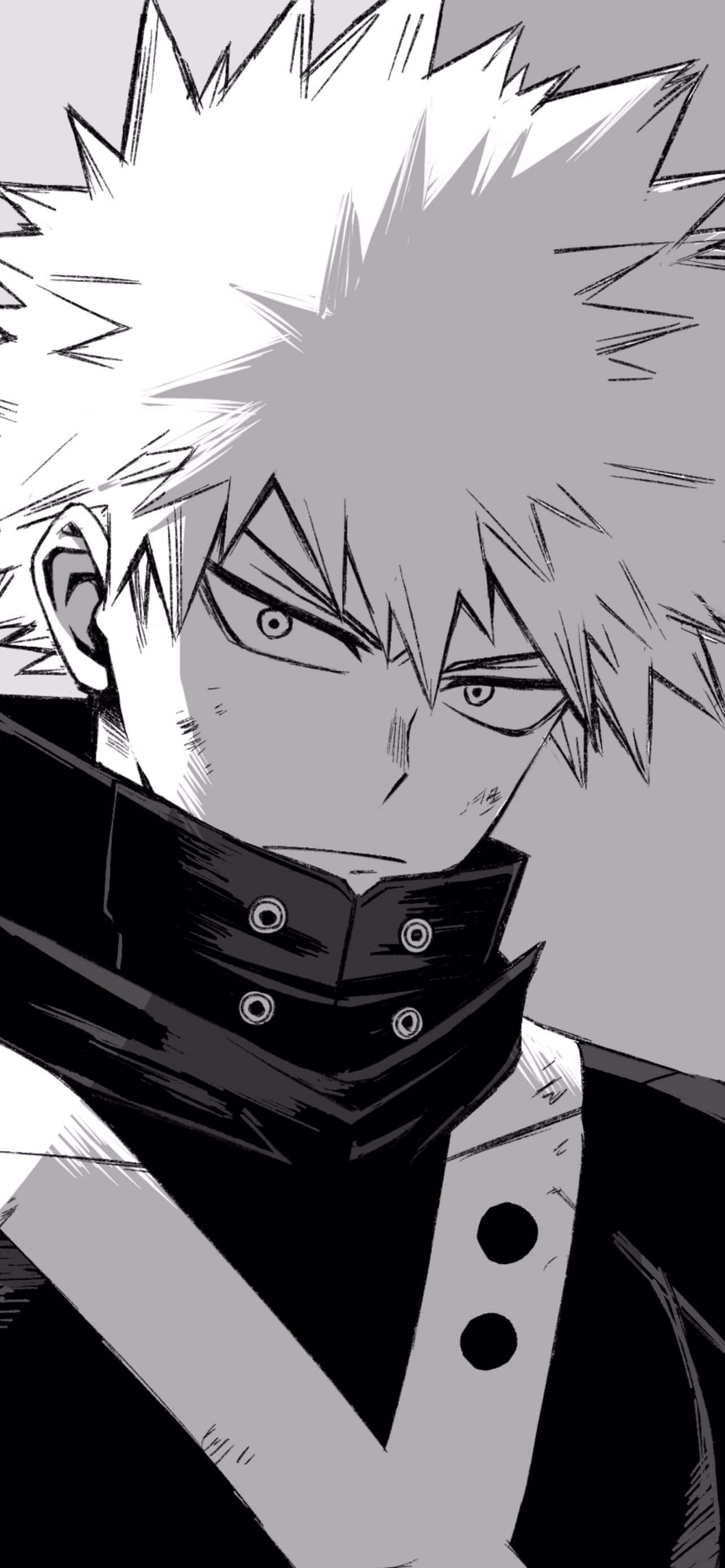 Bakugou - Một anh hùng dữ dội và bùng nổ trong hành động Hình nền