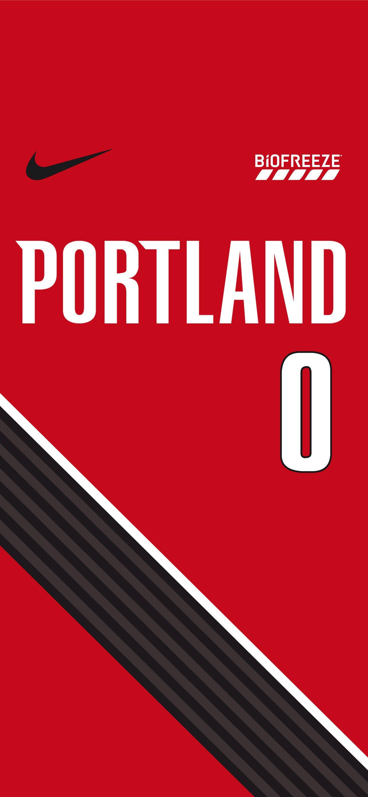 Bản chỉnh sửa chủ đề áo đấu Damian Lillard Hình nền
