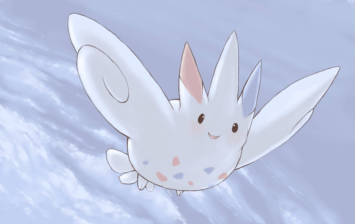 Bản vẽ Togekiss dễ thương Hình nền