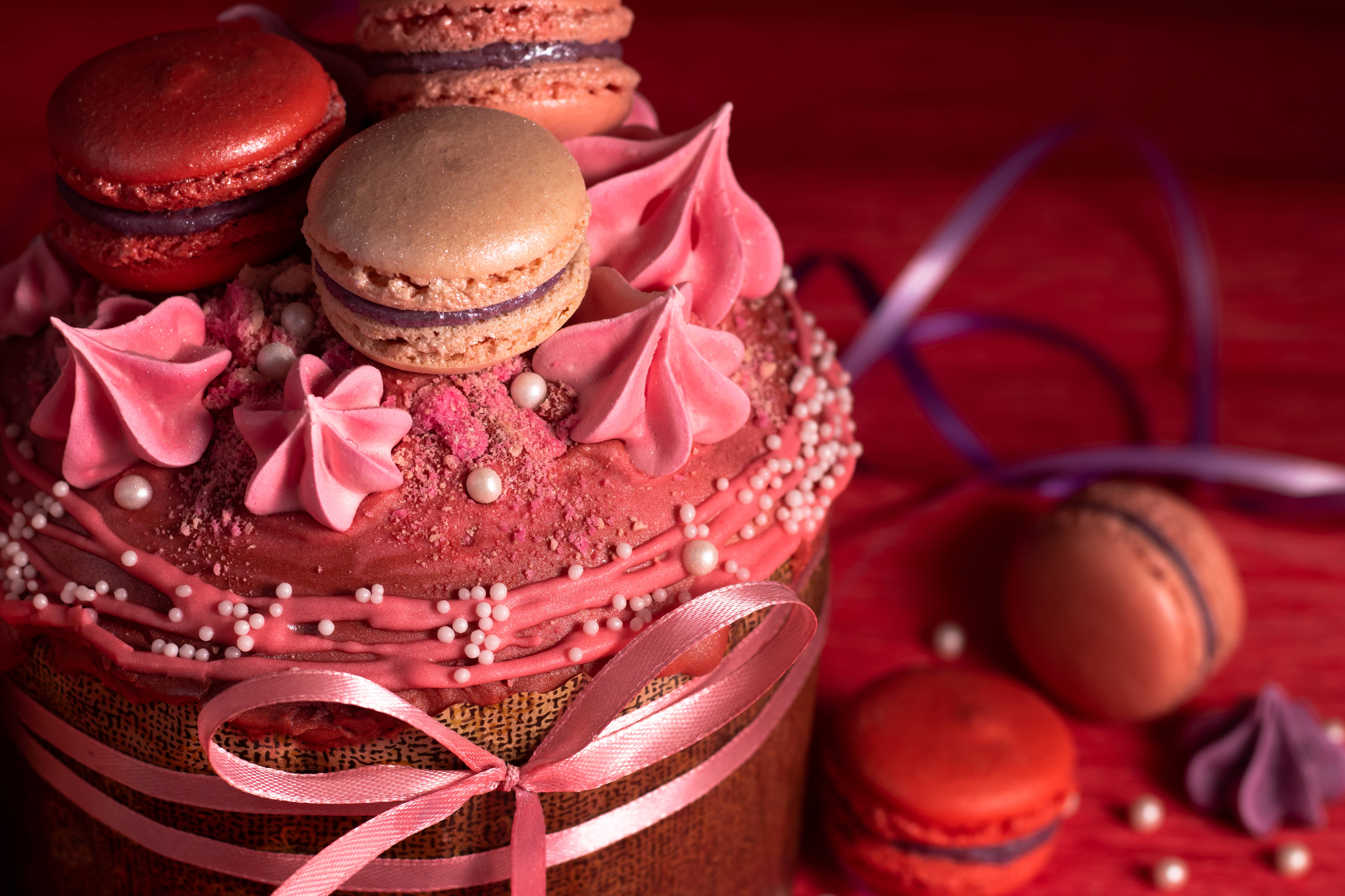Bánh Sô-cô-la Macaroon Món Tráng Miệng Desktop Hình nền