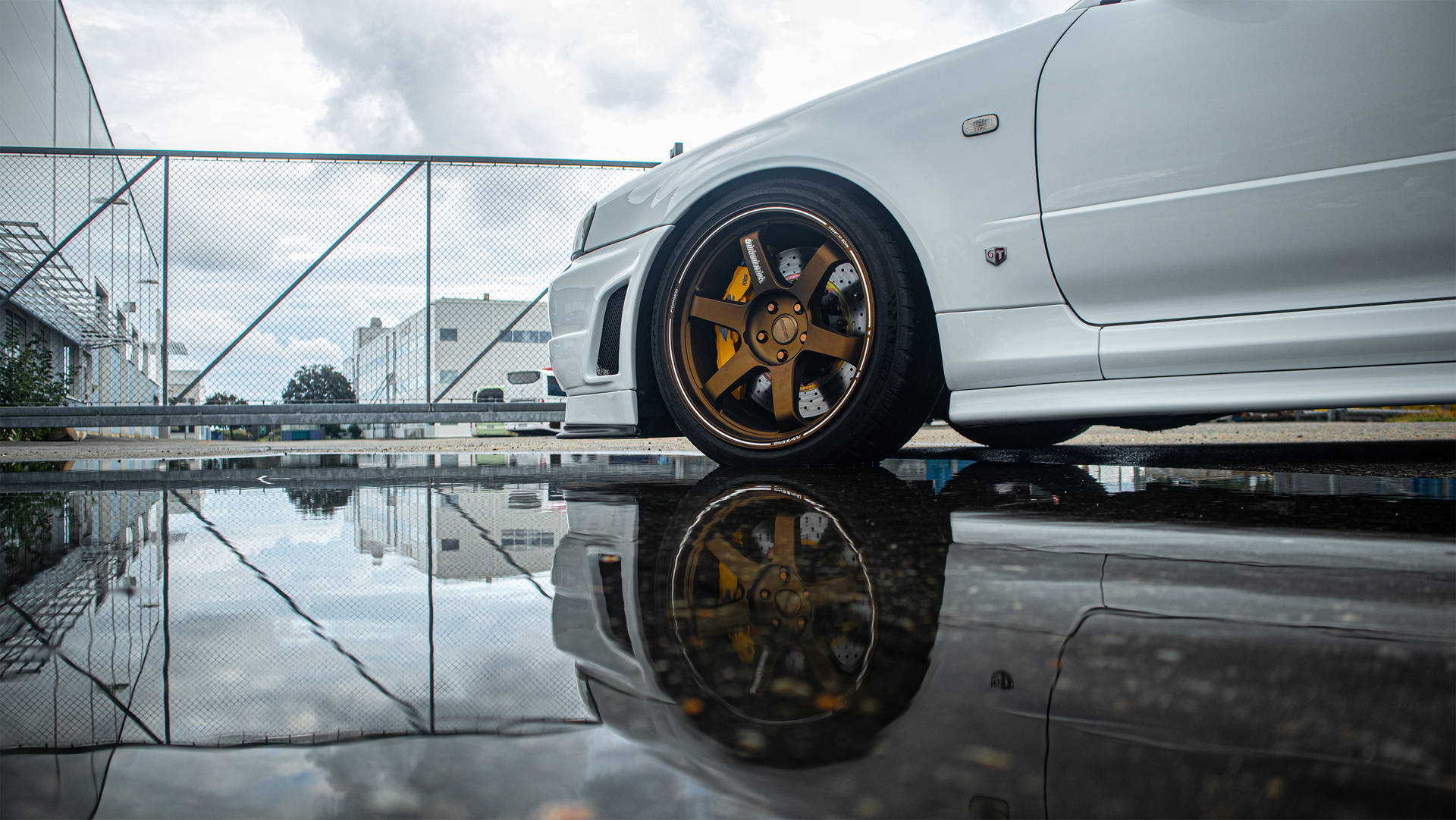Bánh xe Nissan Skyline GTR R34 — Xe hơi GIF Hình nền