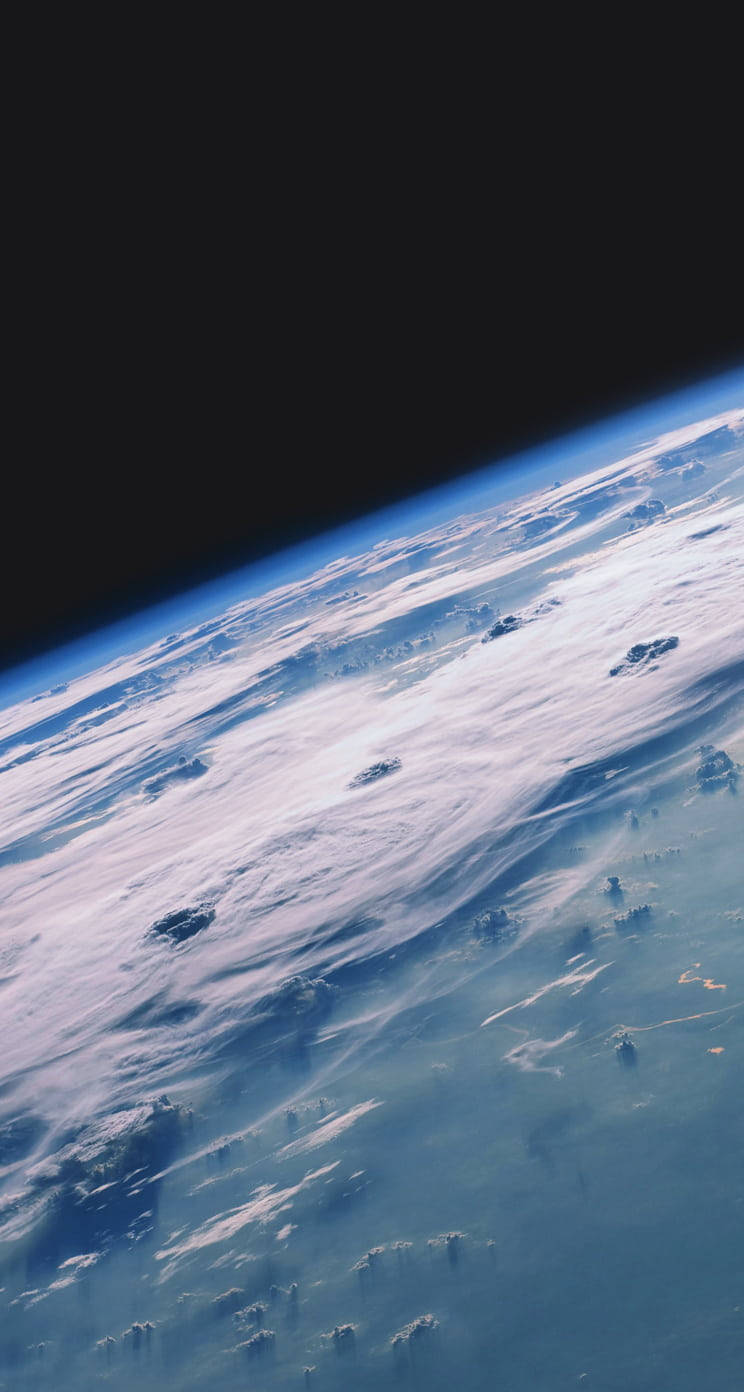 Bão từ không gian trên iPhone NASA Hình nền