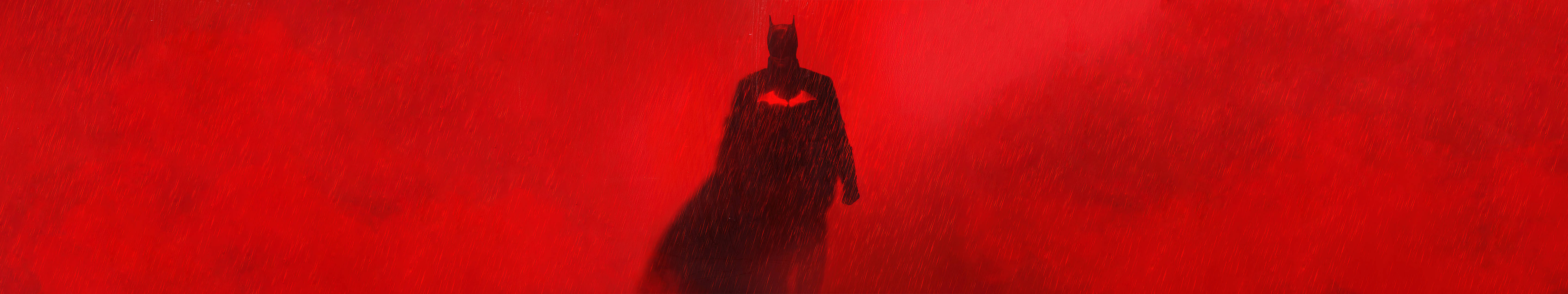 Batman Trong Mưa Ba Màn Hình Hình nền