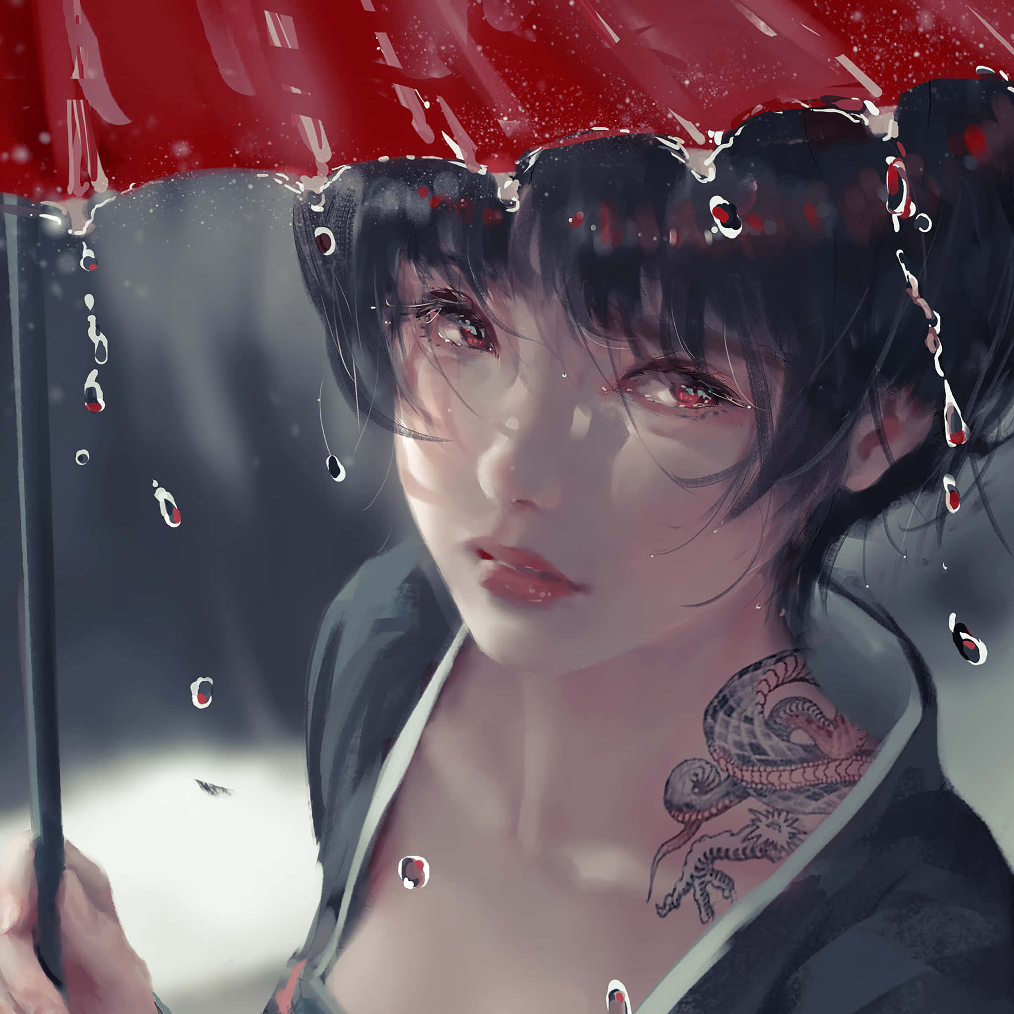 Bầu Trời Đêm Anime Huyền Ảo Hình nền