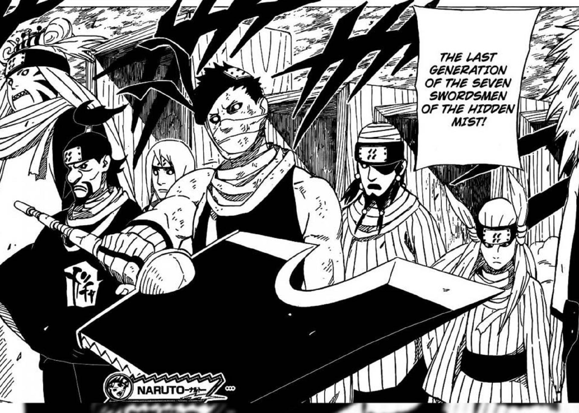 Bảy Kiếm Sĩ Sương Mù - Khung Truyện Manga Hình nền