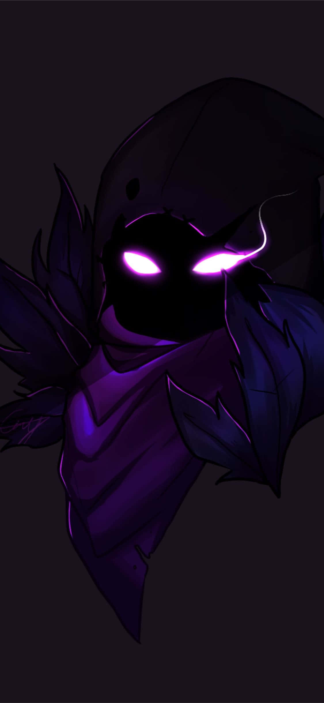 Bay Lượn Không Sợ Hãi Với Trang Phục Raven Fortnite Hình nền