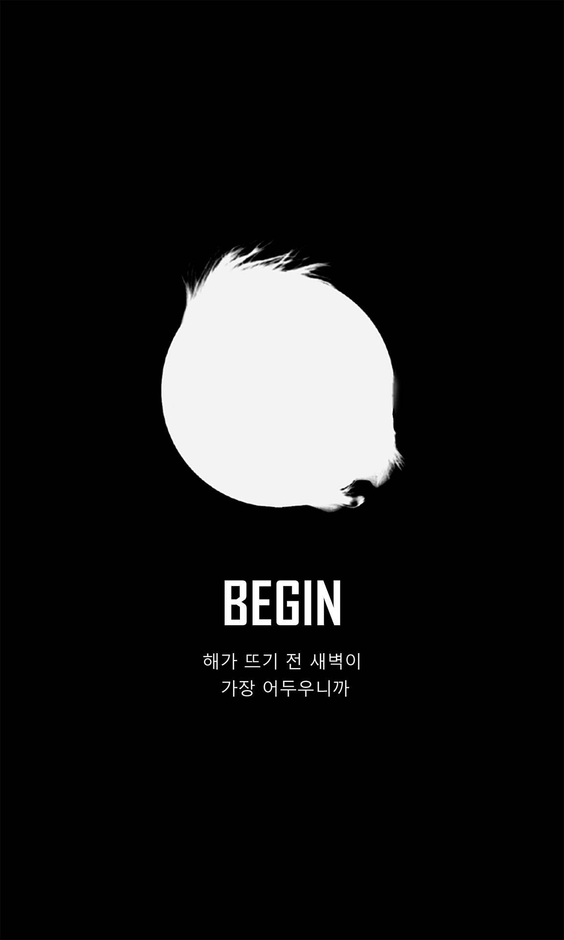 Begin BTS Đen Aesthetic Hình nền