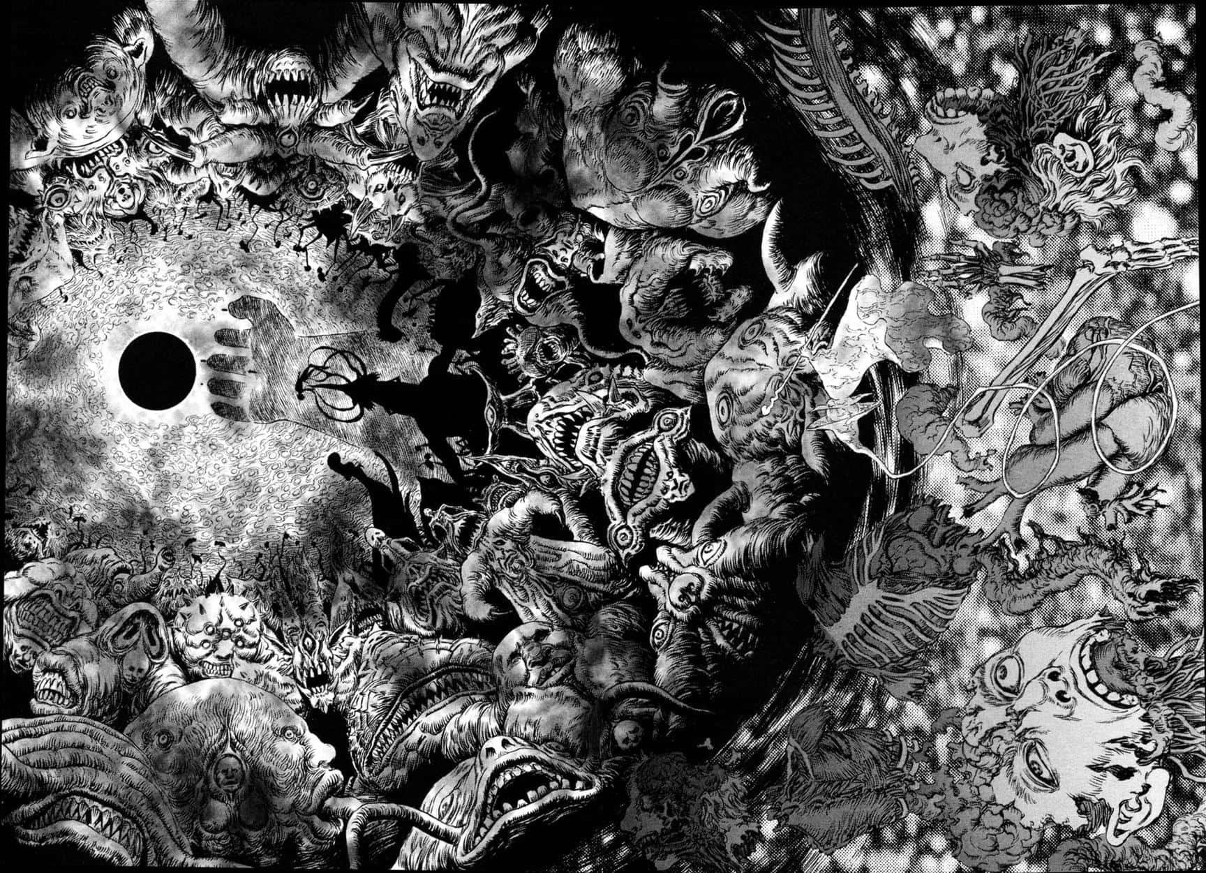 Berserk Manga Đống Quái Vật Hình nền