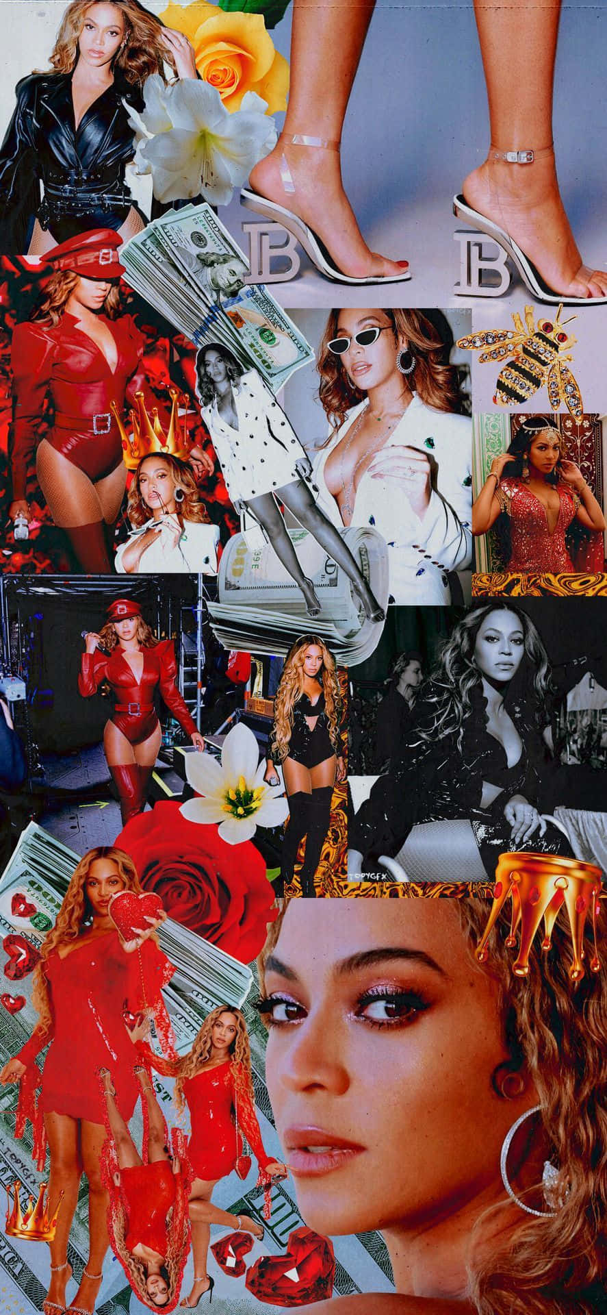 “Beyonce nhảy múa và sống hết mình.” Hình nền