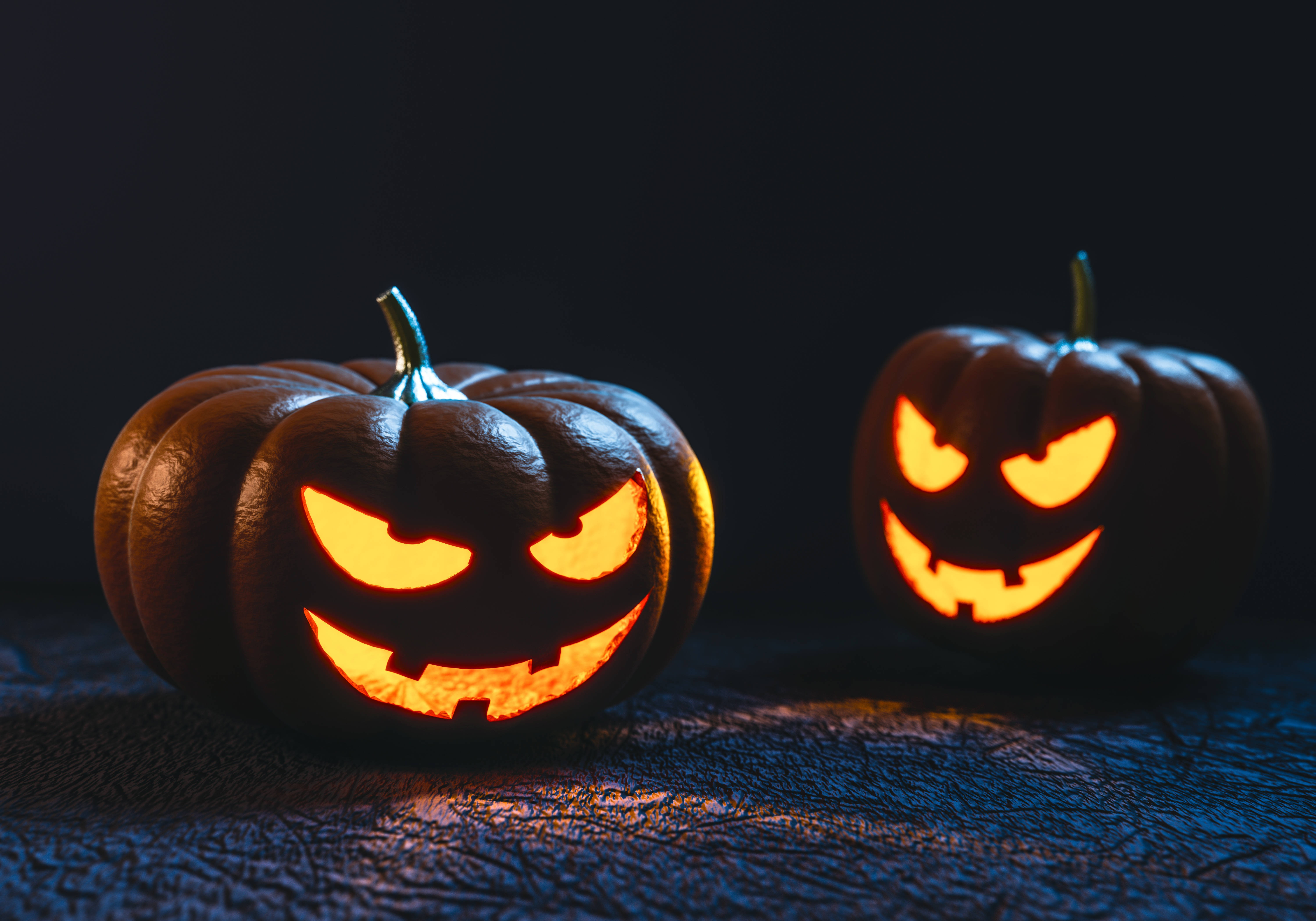 Bí ngô Halloween rùng rợn Hình nền