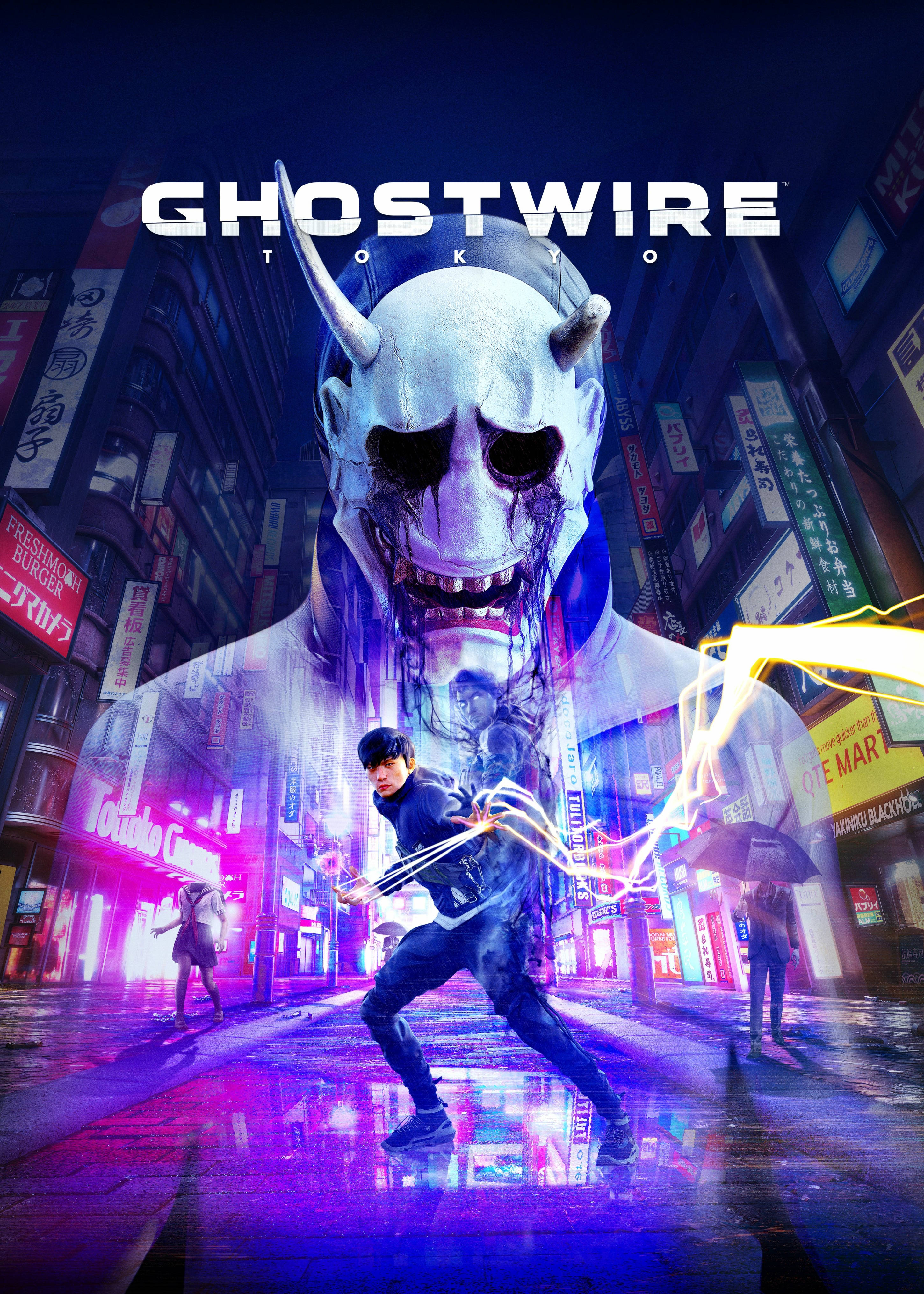 Bìa Game Chính Thức Ghostwire Tokyo Hình nền