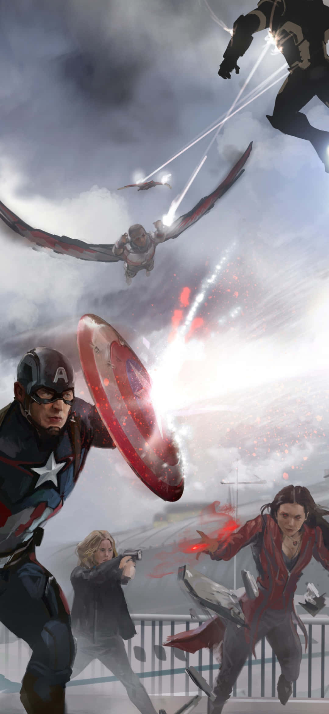 'Biệt Đội Avengers Hội Tụ: Steve Rogers Trở Lại với Tư Cách Captain America.' Hình nền