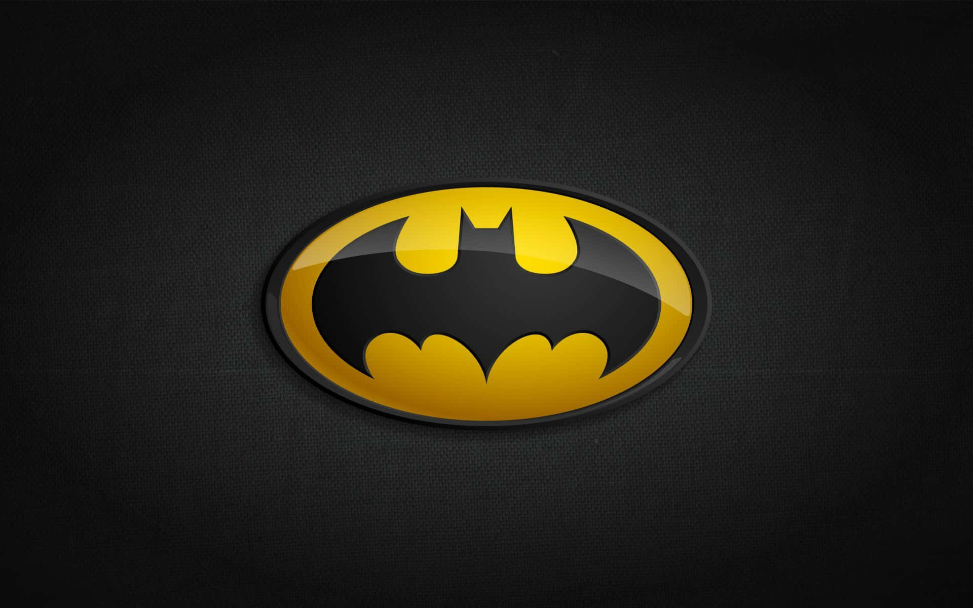 Biểu tượng Batman cổ điển trên máy tính bảng Hình nền