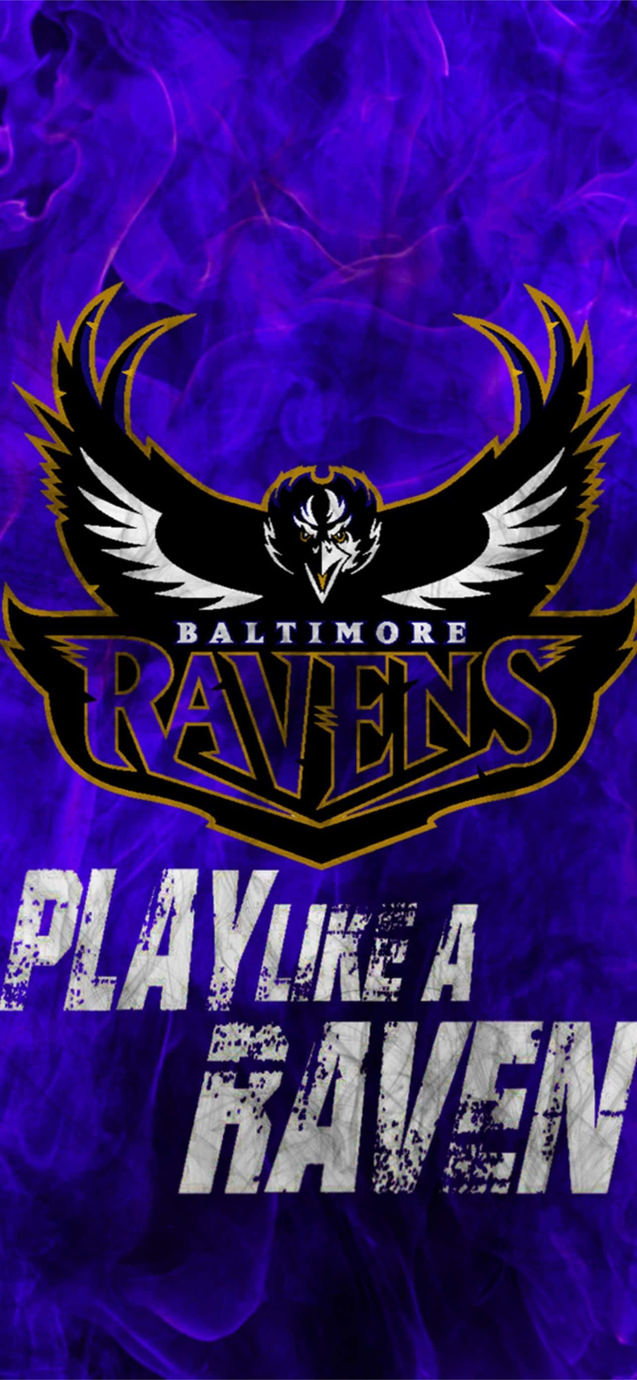 Biểu tượng chính thức của Baltimore Ravens, đại diện cho lịch sử phong phú và truyền thống vĩ đại của bóng đá Hình nền