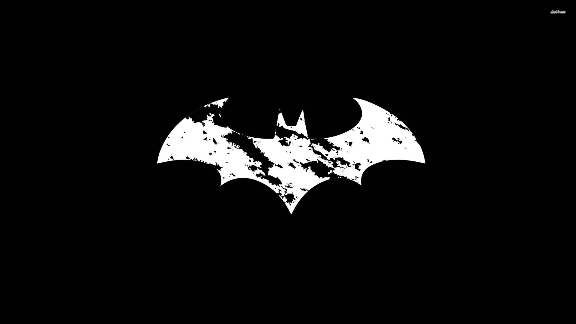 Biểu tượng Dơi bị trầy xước của Batman Hình nền