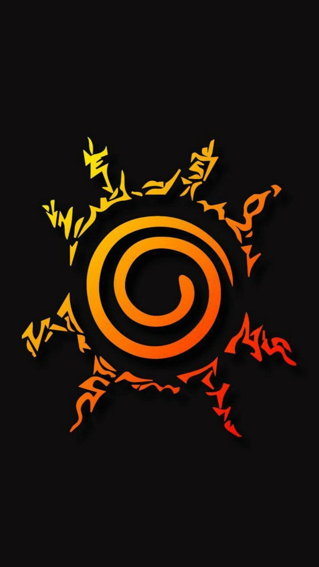 Biểu tượng Naruto giống mặt trời Hình nền