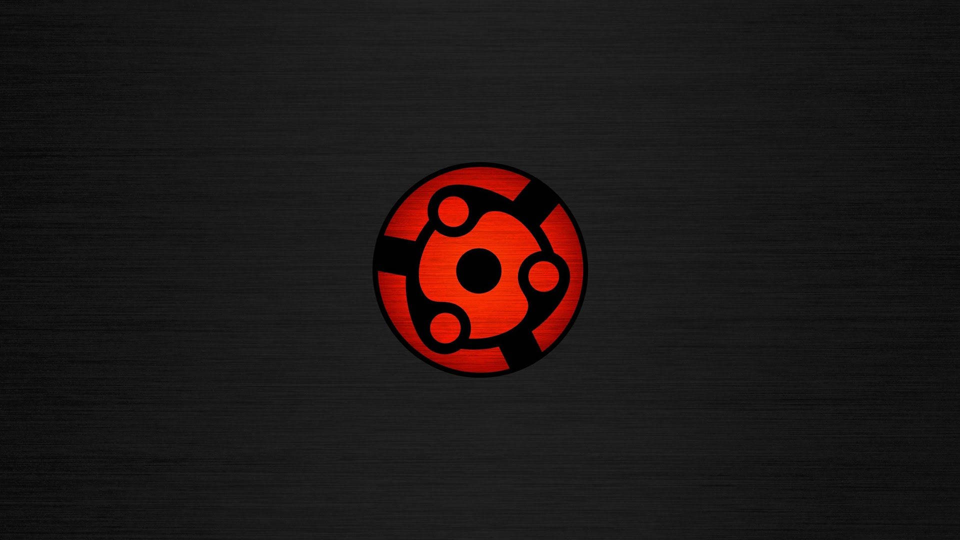 Biểu tượng Naruto đỏ và đen Hình nền