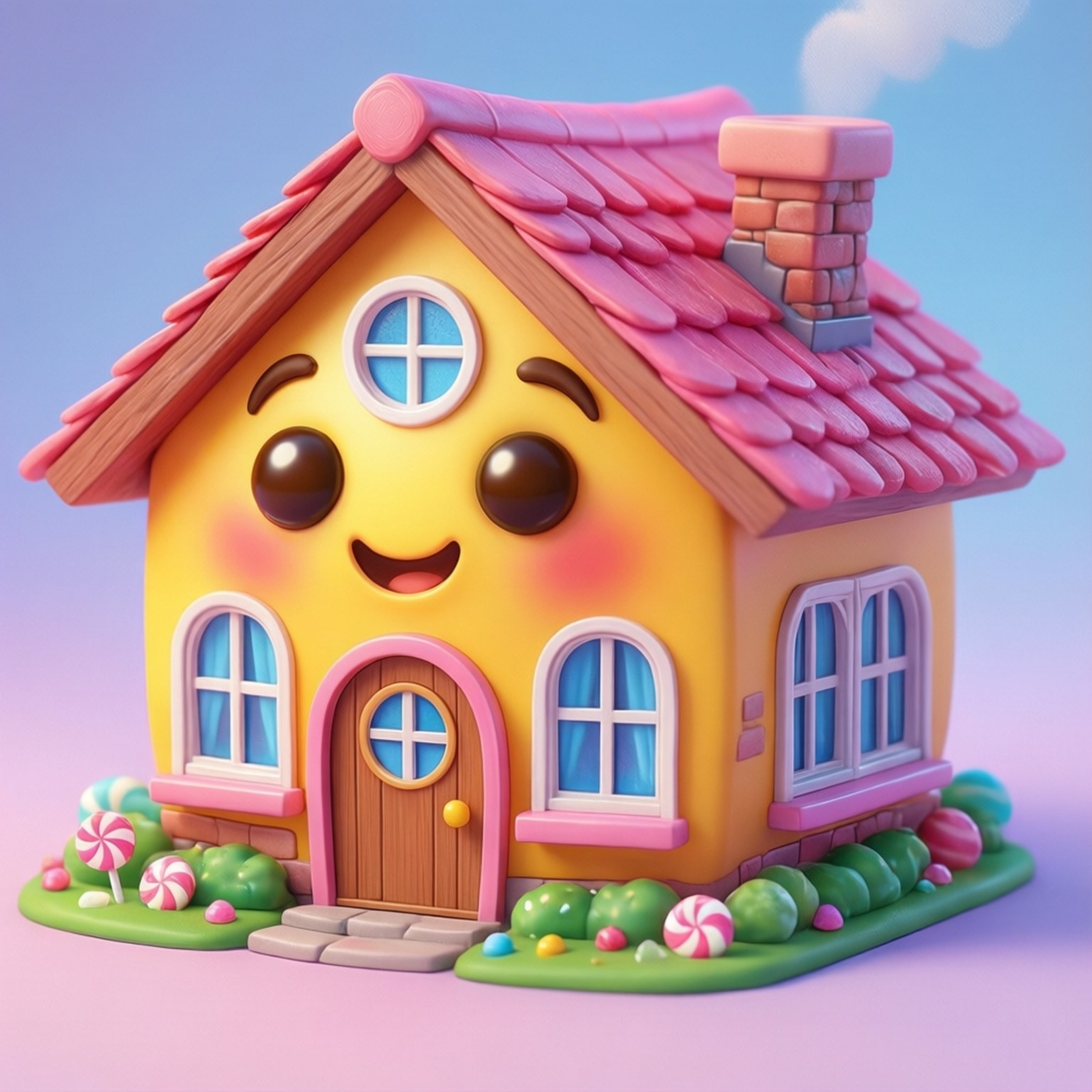 Biểu tượng Nhà Chibi Hình nền