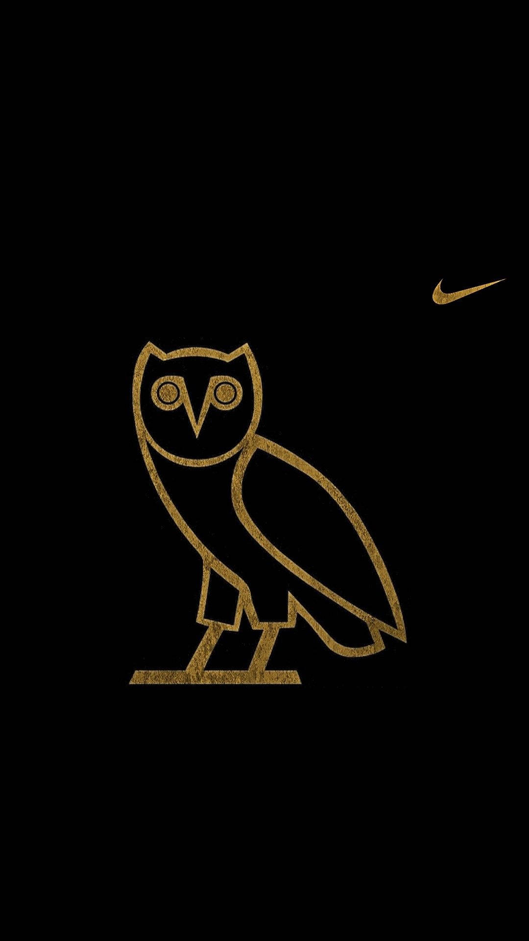 Biểu tượng Nike với chú cú ngầu Hình nền