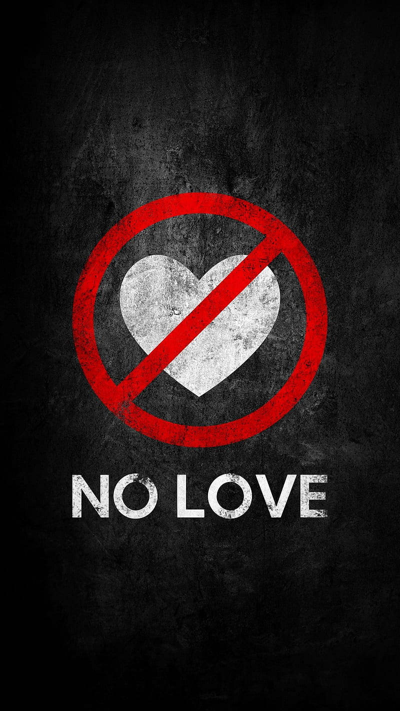 Biểu tượng No Love Hình nền