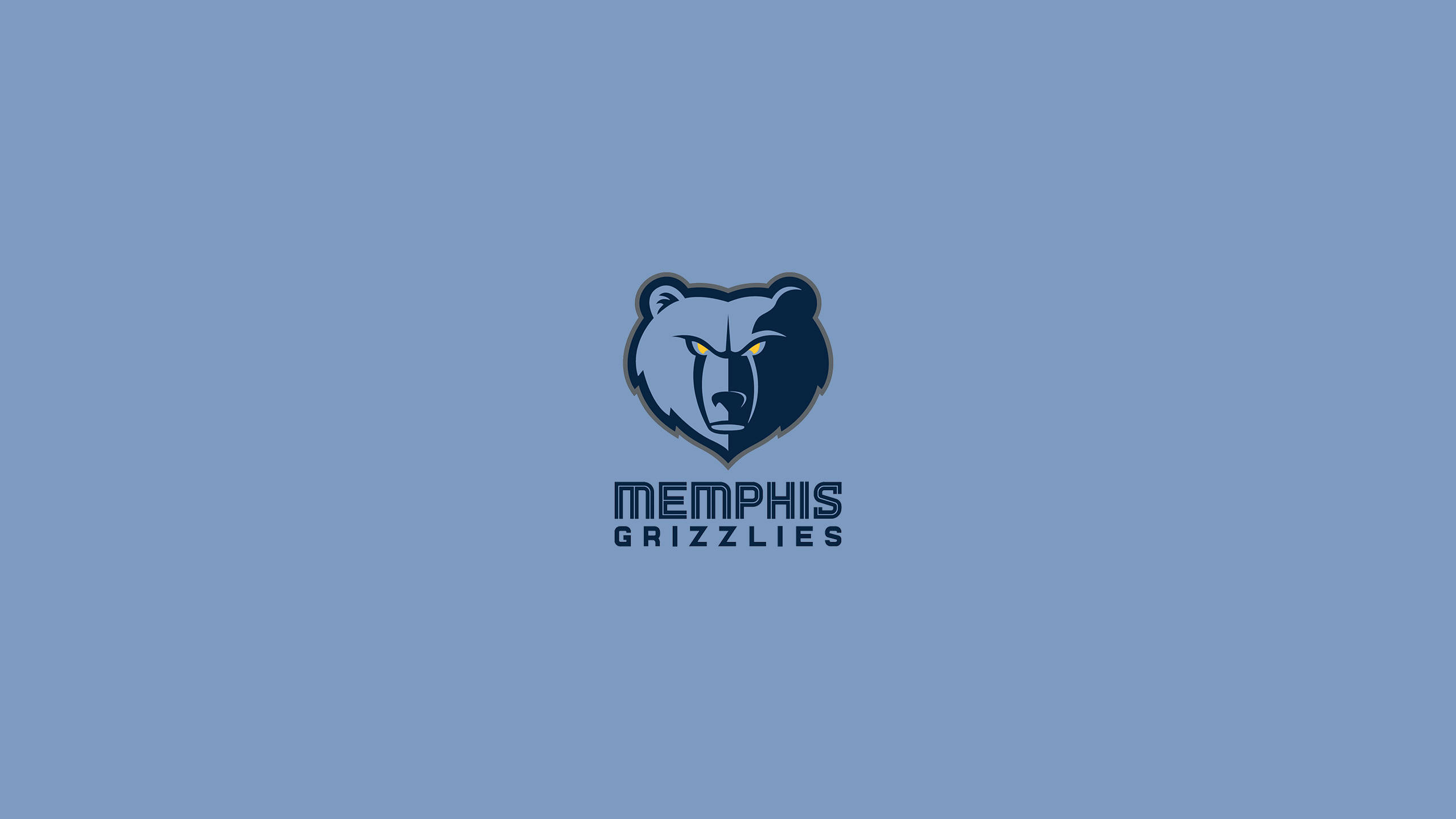 Biểu tượng đội Memphis Grizzlies đơn giản Hình nền