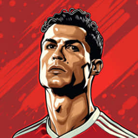 Cristiano Ronaldo,Cr7,bóng đá,goat,Ronaldo,Đỏ,Mạnh mẽ,Bóng đá,Thẩm mỹ
