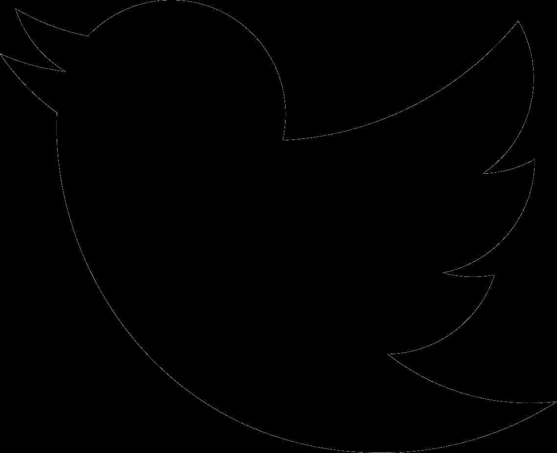 Biểu tượng Twitter màu đen dạng bóng đổ Hình nền