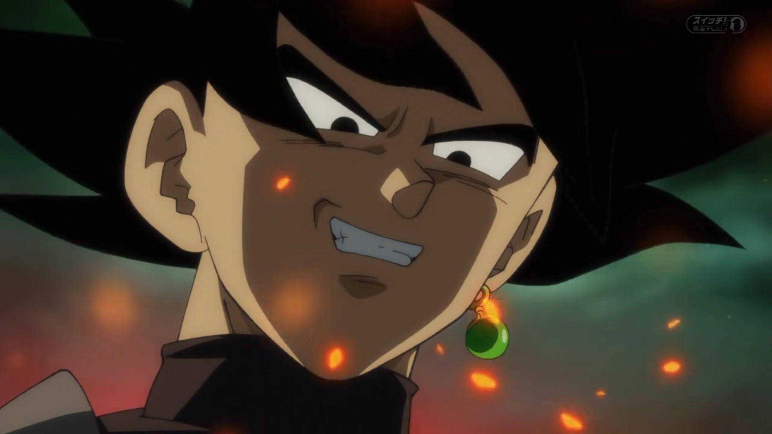 Black Goku cười man rợ Hình nền