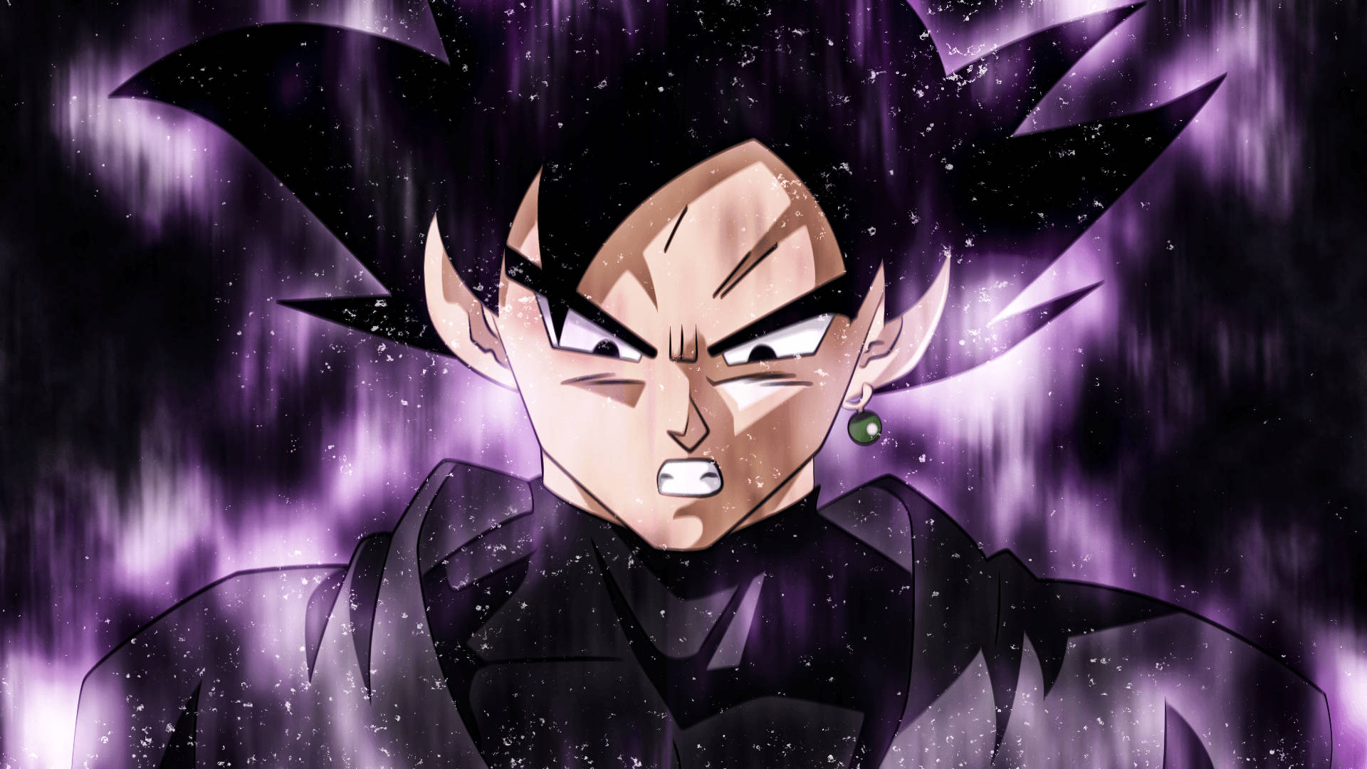 Black Goku với hào quang bóng tối Hình nền