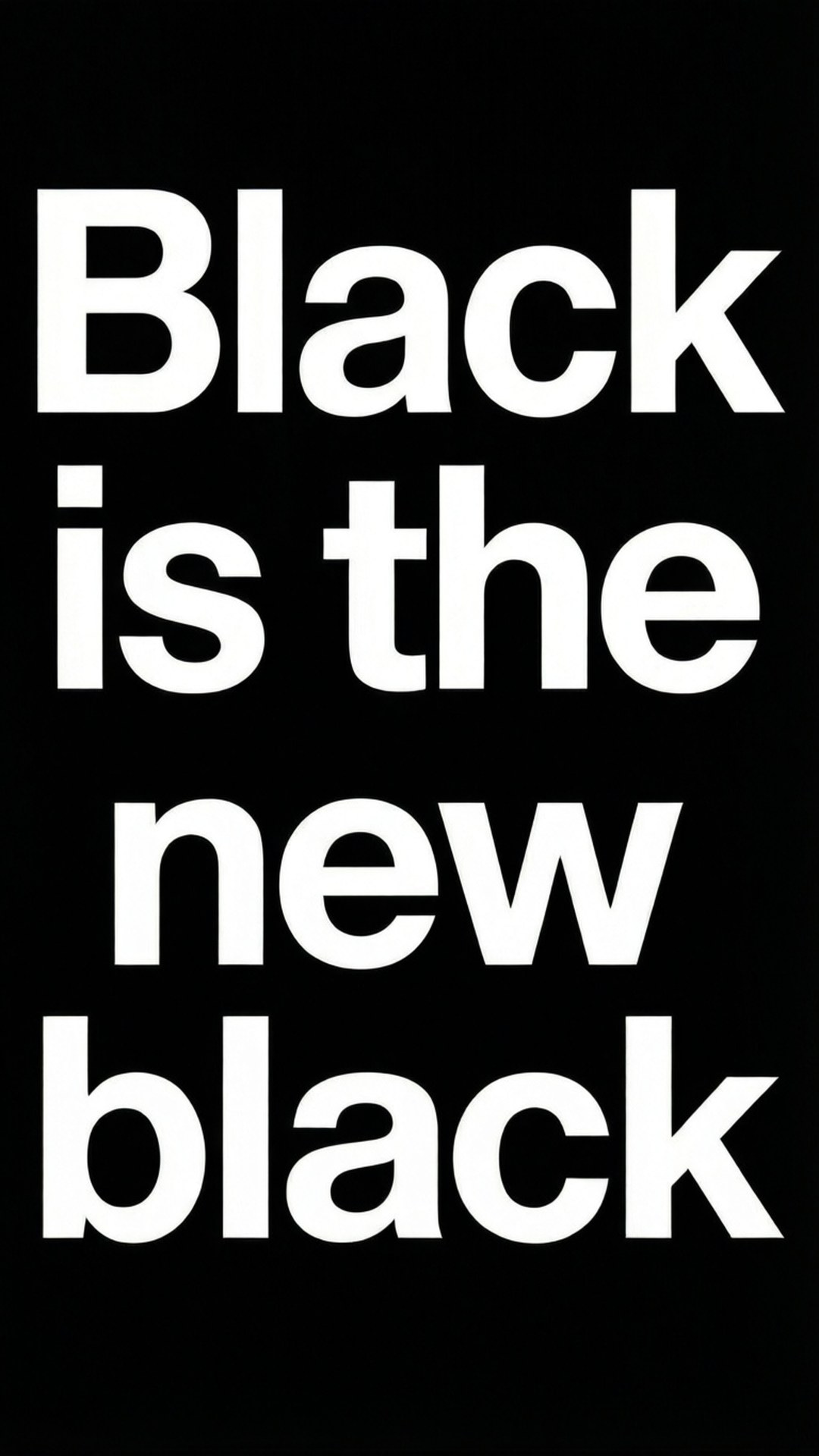 Black là màu đen mới Hình nền